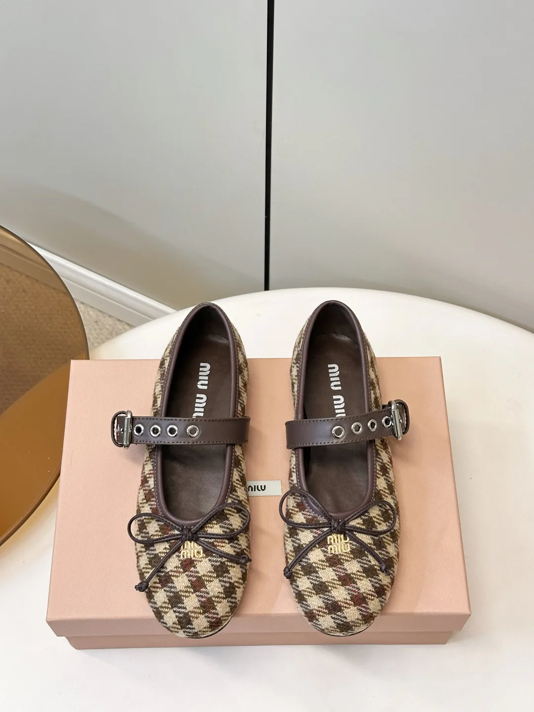 Балетки Женские Miu Miu 18724790