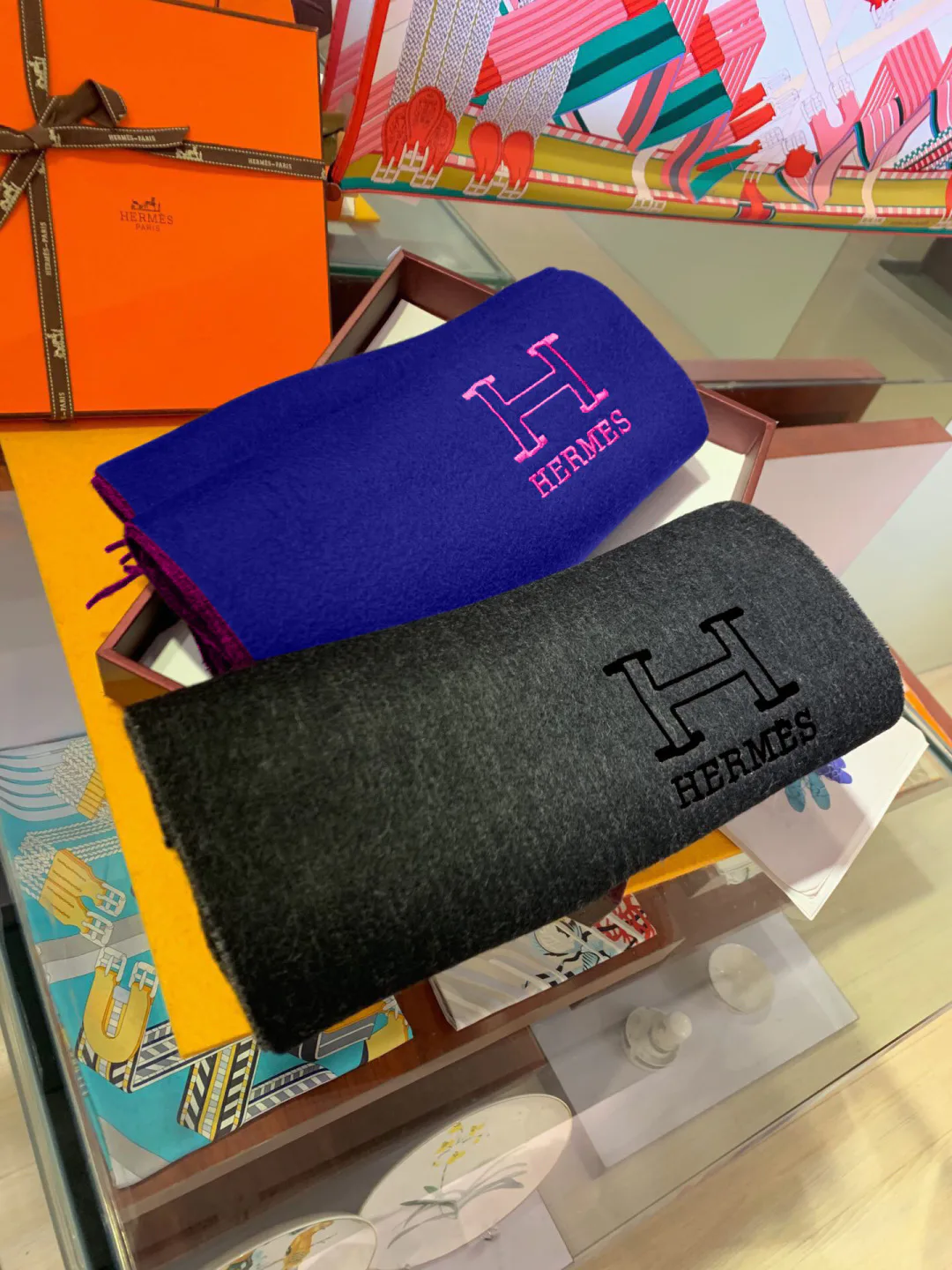 Шарфы Hermes 694424