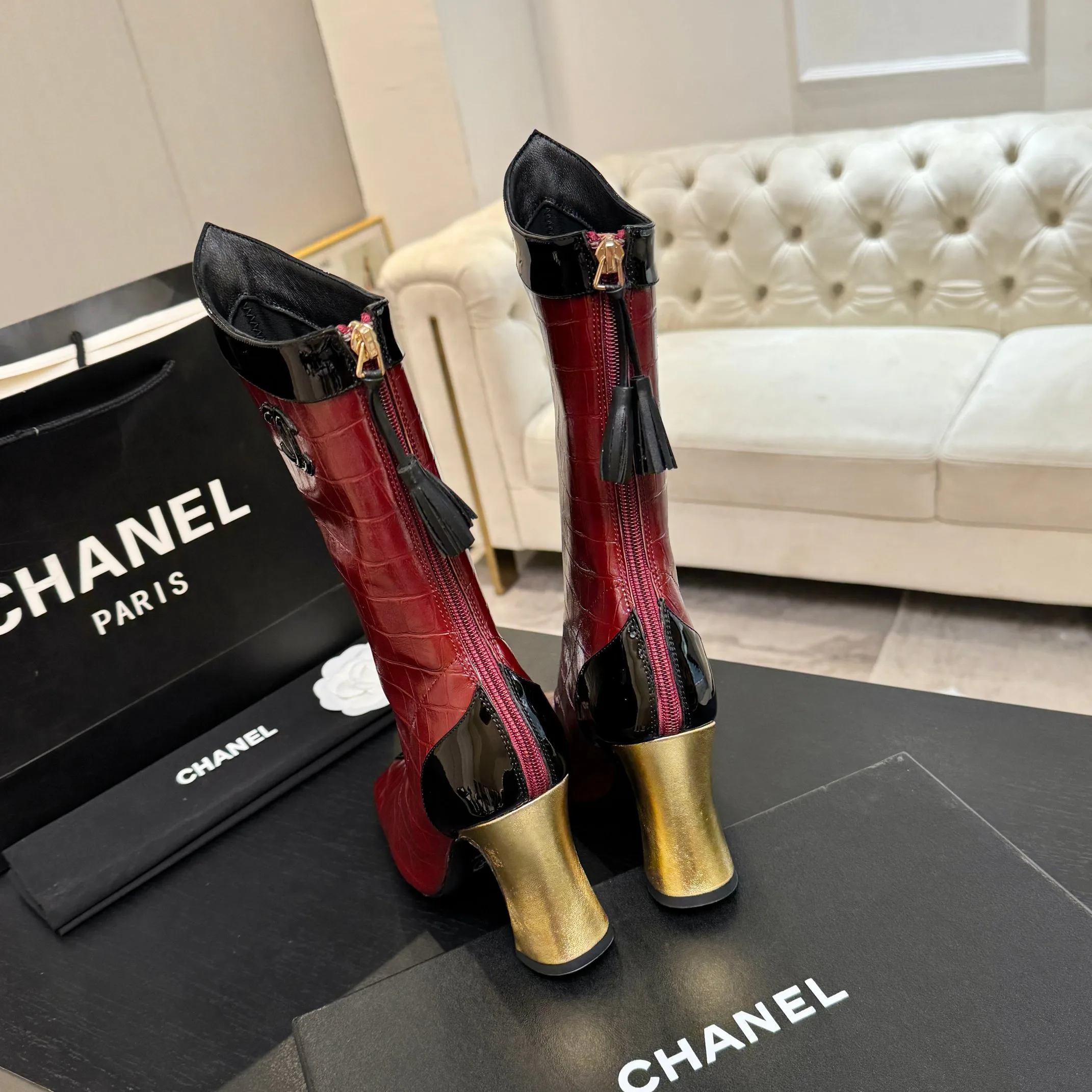 Сапоги Женские Chanel 18062461