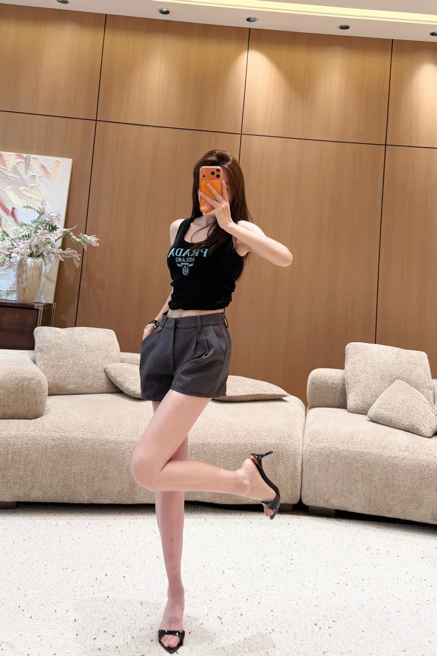 Шорты Женские Prada 11332588
