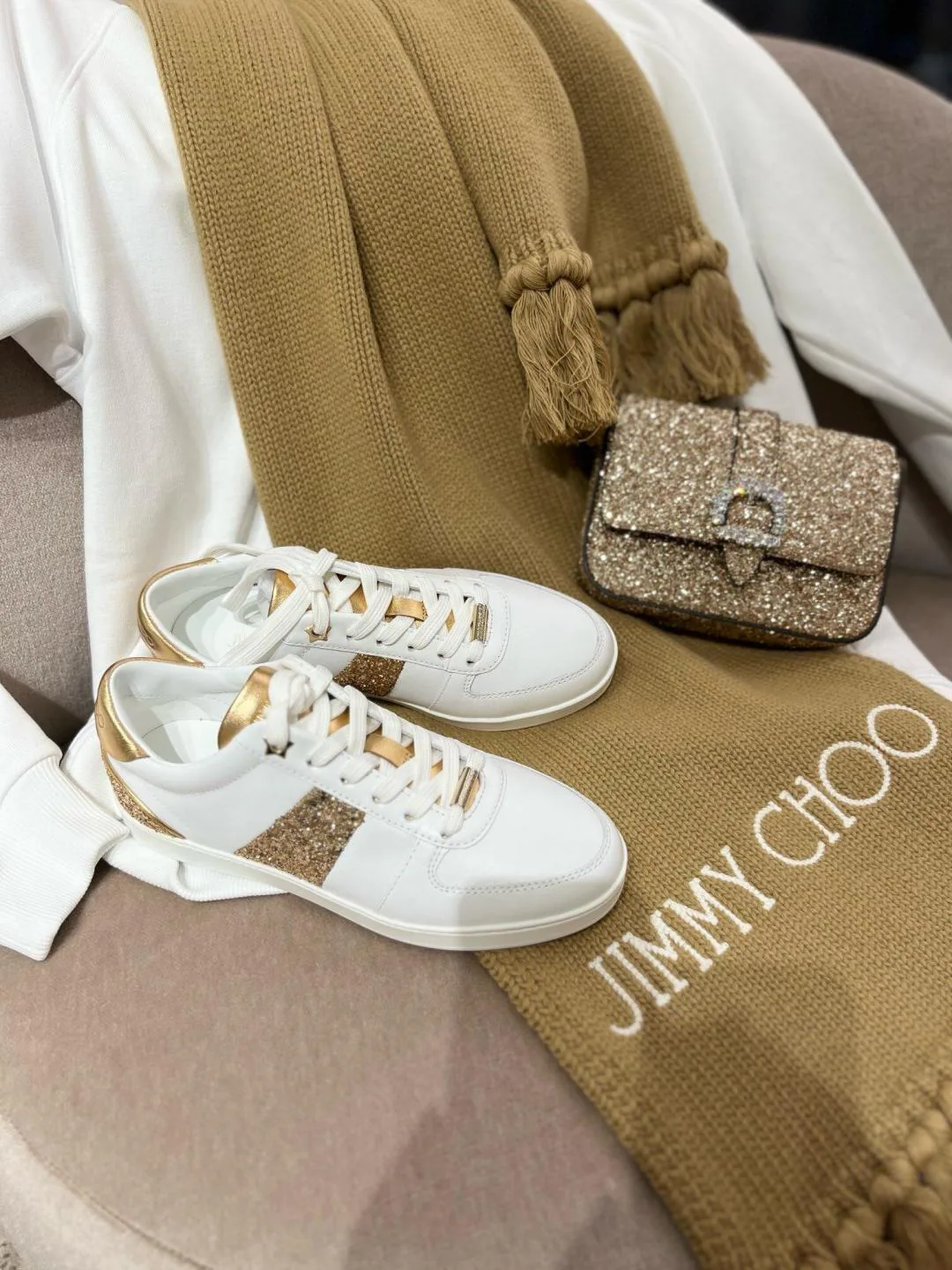 Кроссовки Женские Jimmy Choo 1850266