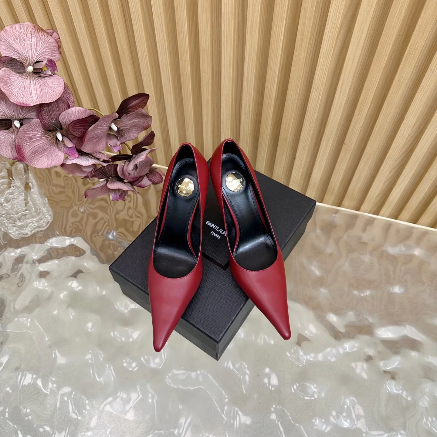 Босоножки Женские Saint Laurent 11490765