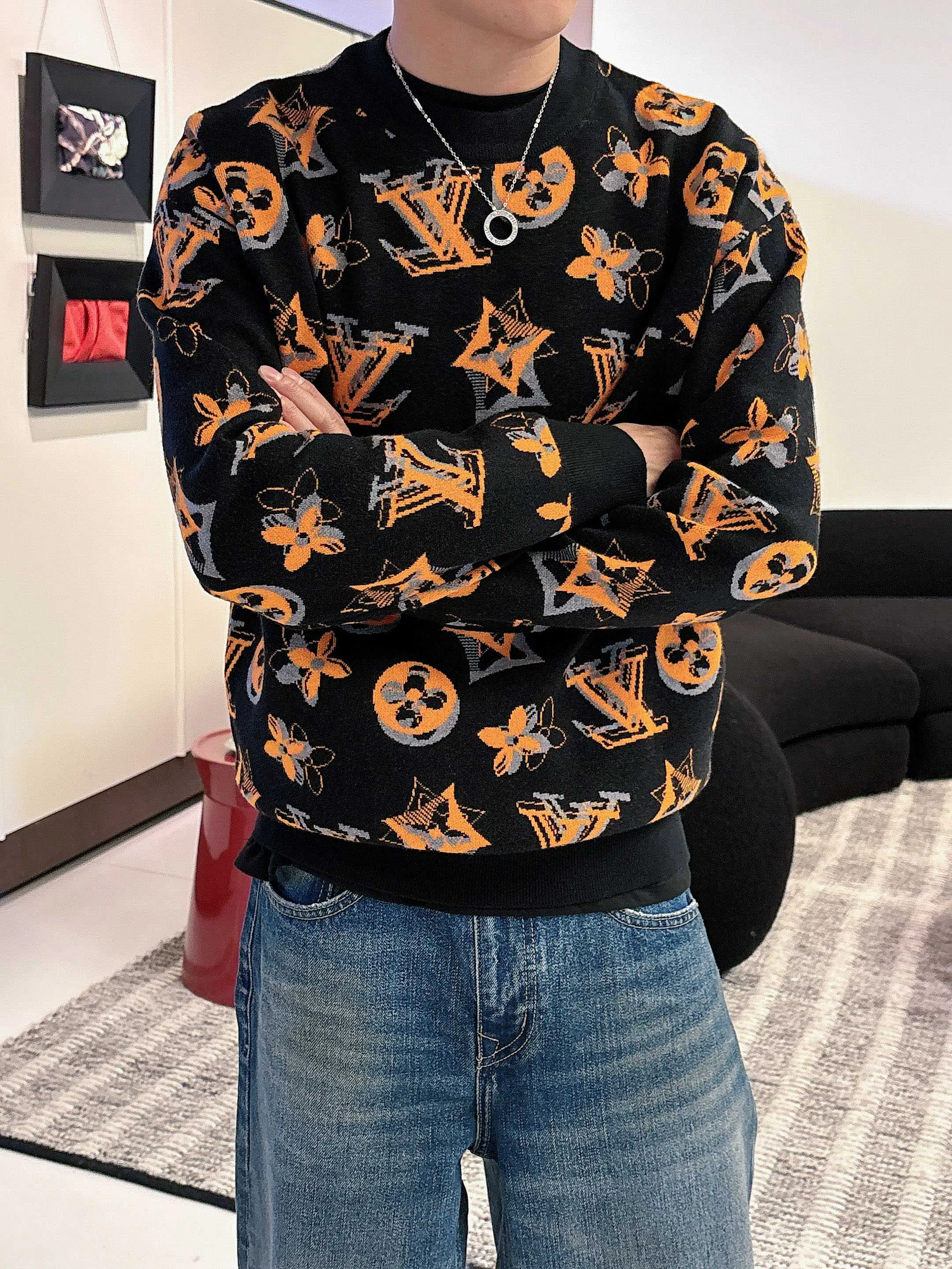 Джемперы И Свитеры Мужские Louis Vuitton 927980