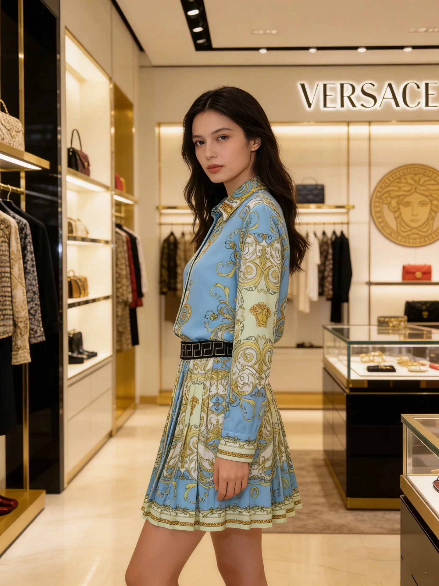 Платья Женские Versace 4763854