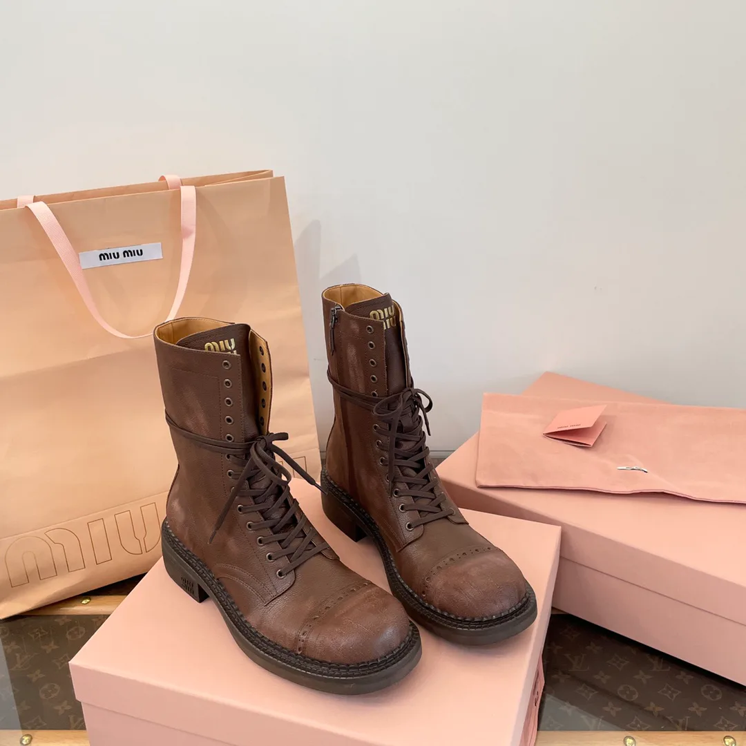 Ботинки Женские Miu Miu 18132683