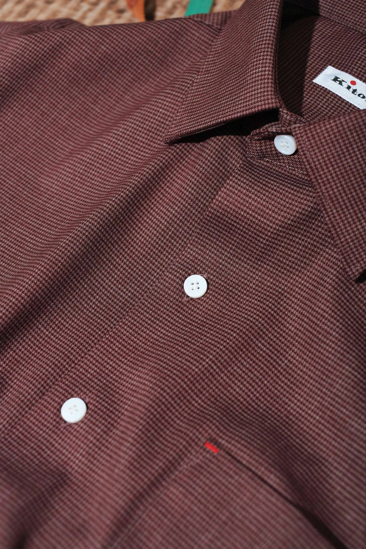 Рубашки Мужские Kiton 5654860