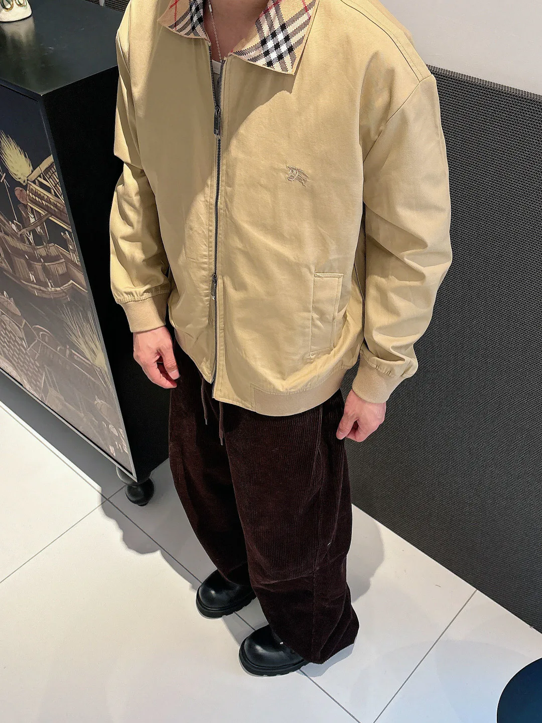 Куртки И Пуховики Мужские Burberry 18241157