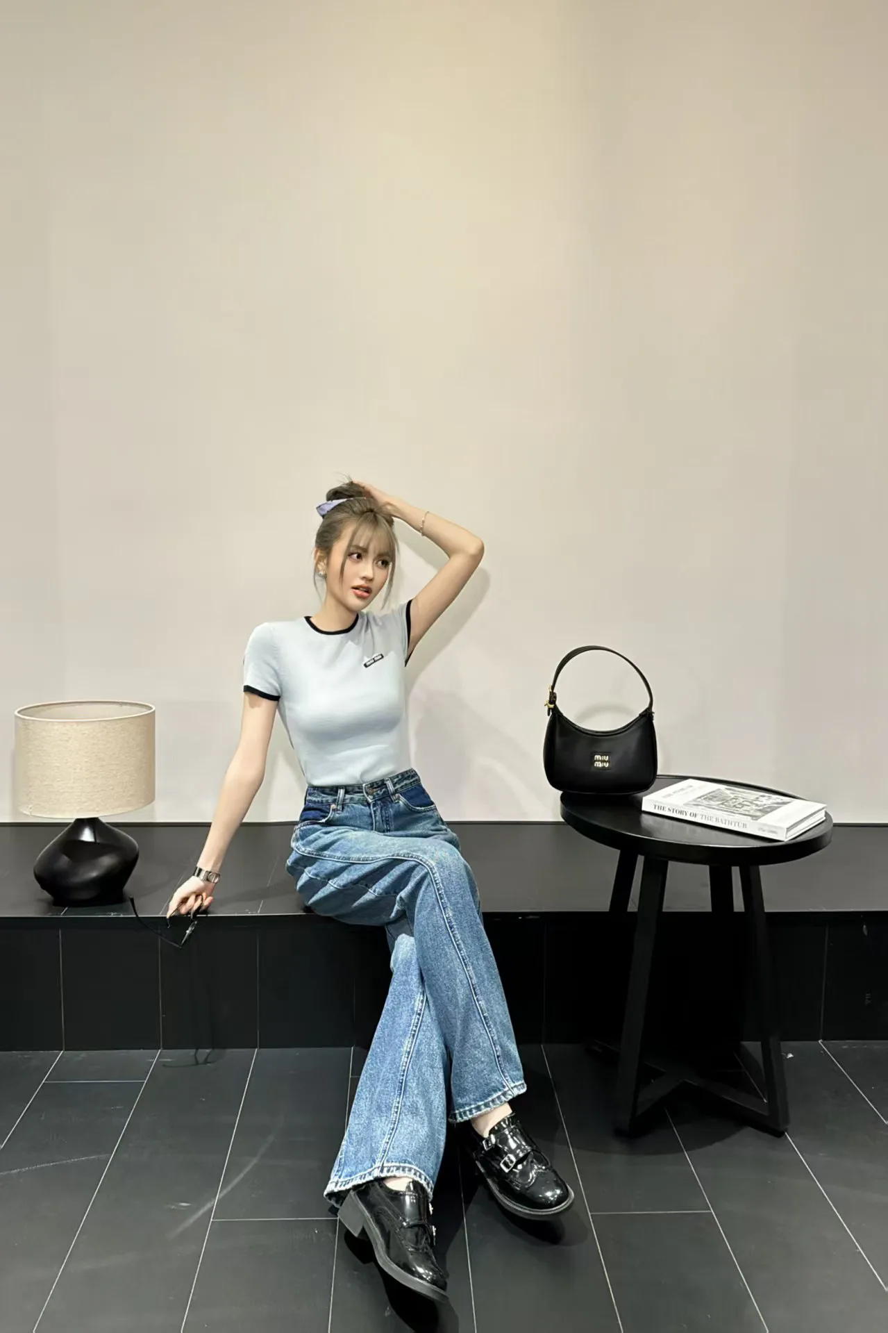 Футболки Женские Miu Miu 26037