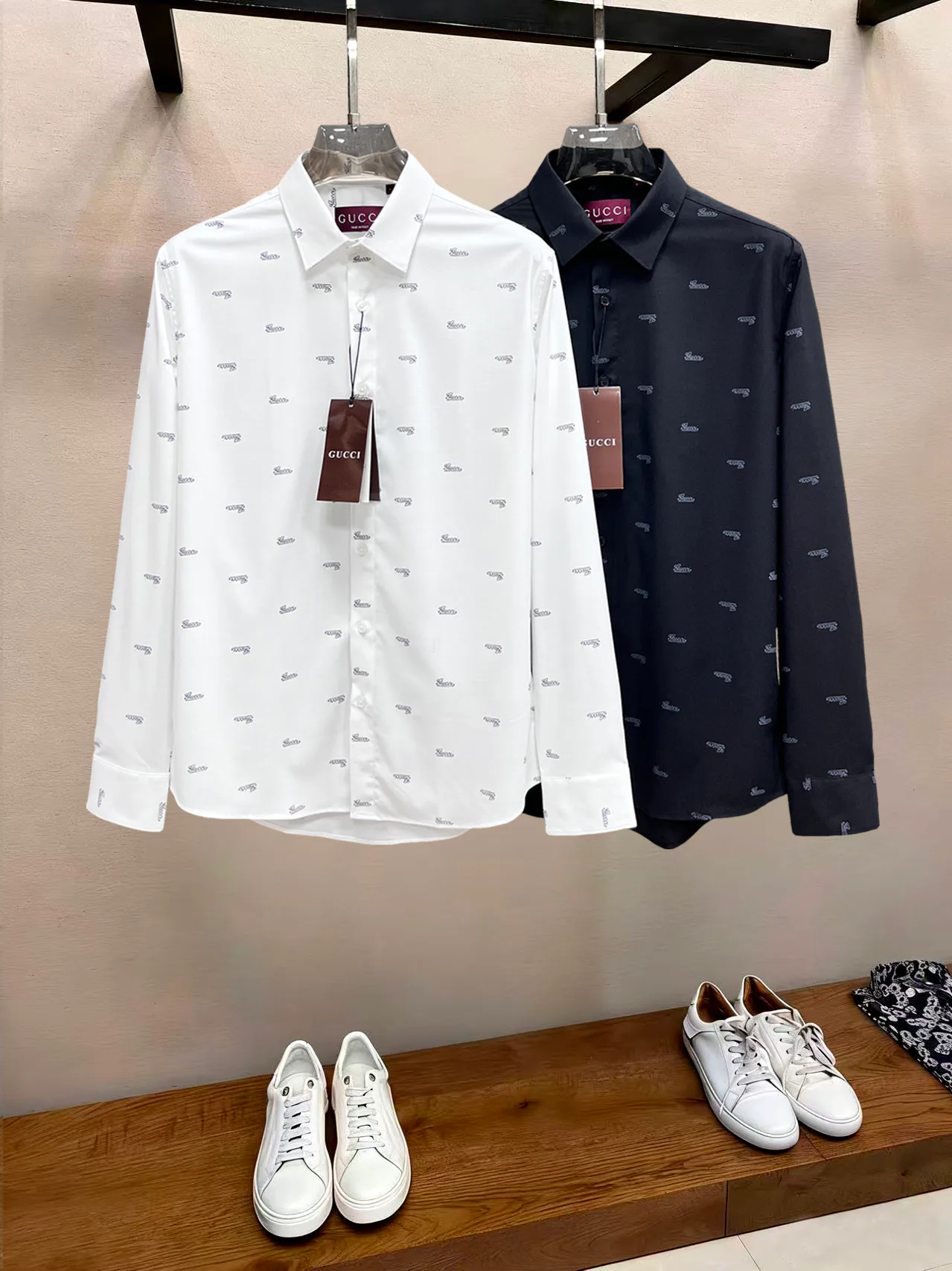 Рубашки Мужские Gucci 13327559