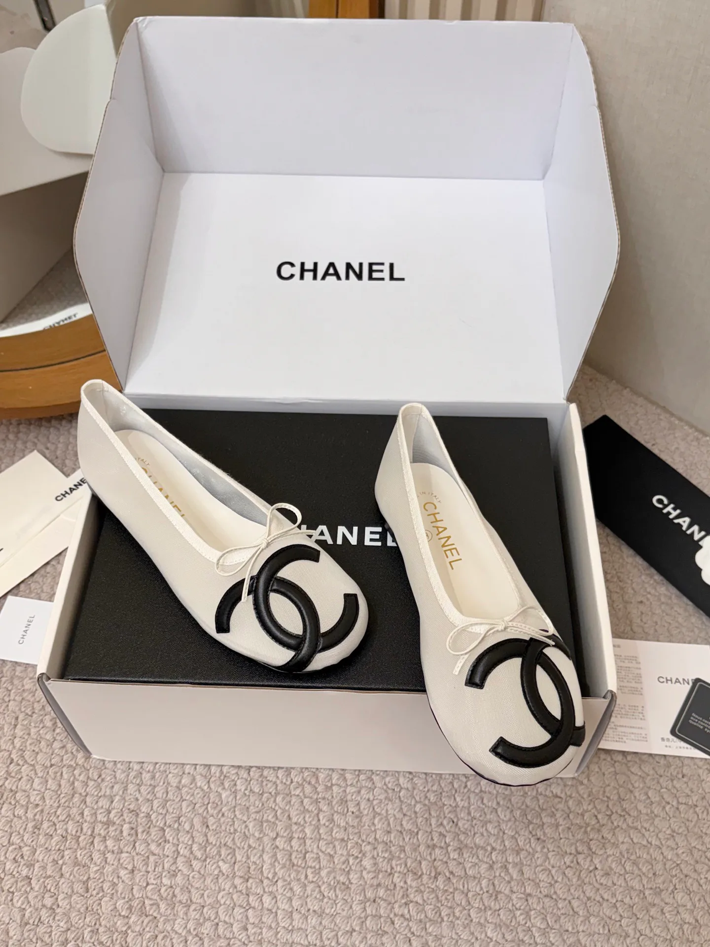 Балетки Женские Chanel 19080177
