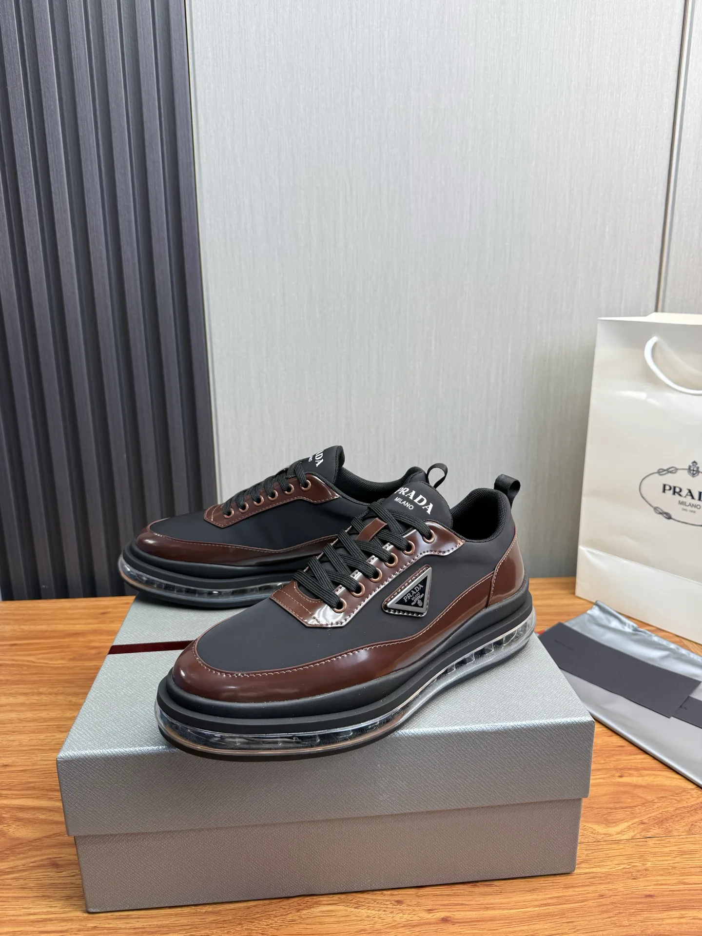 Кроссовки Мужские Prada 12725448