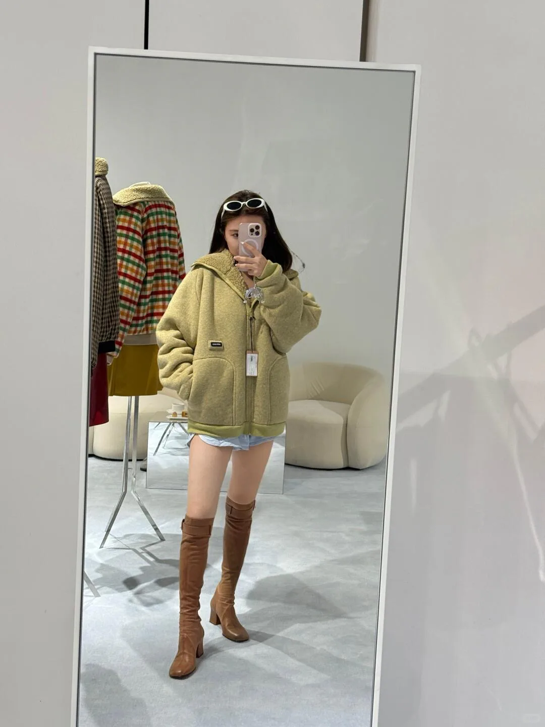 Кожаные Куртки И Дублёнки Женские Miu Miu 96774