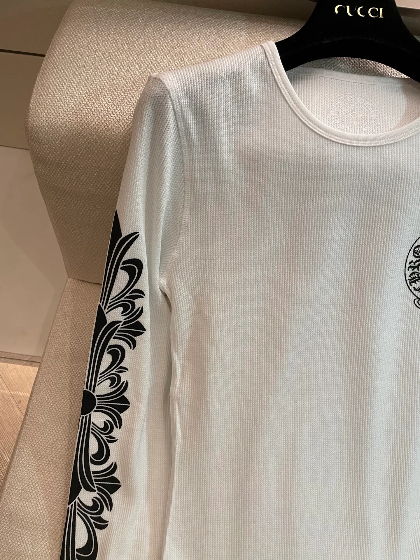 Лонгсливы Женские Chrome Hearts 12403105