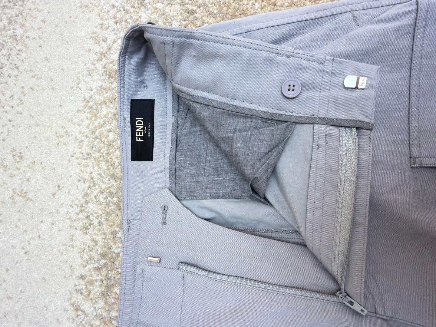 Брюки Мужские Fendi 6114514