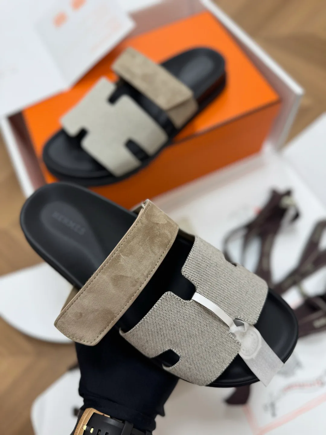 Сандалии Мужские Hermes 17568269