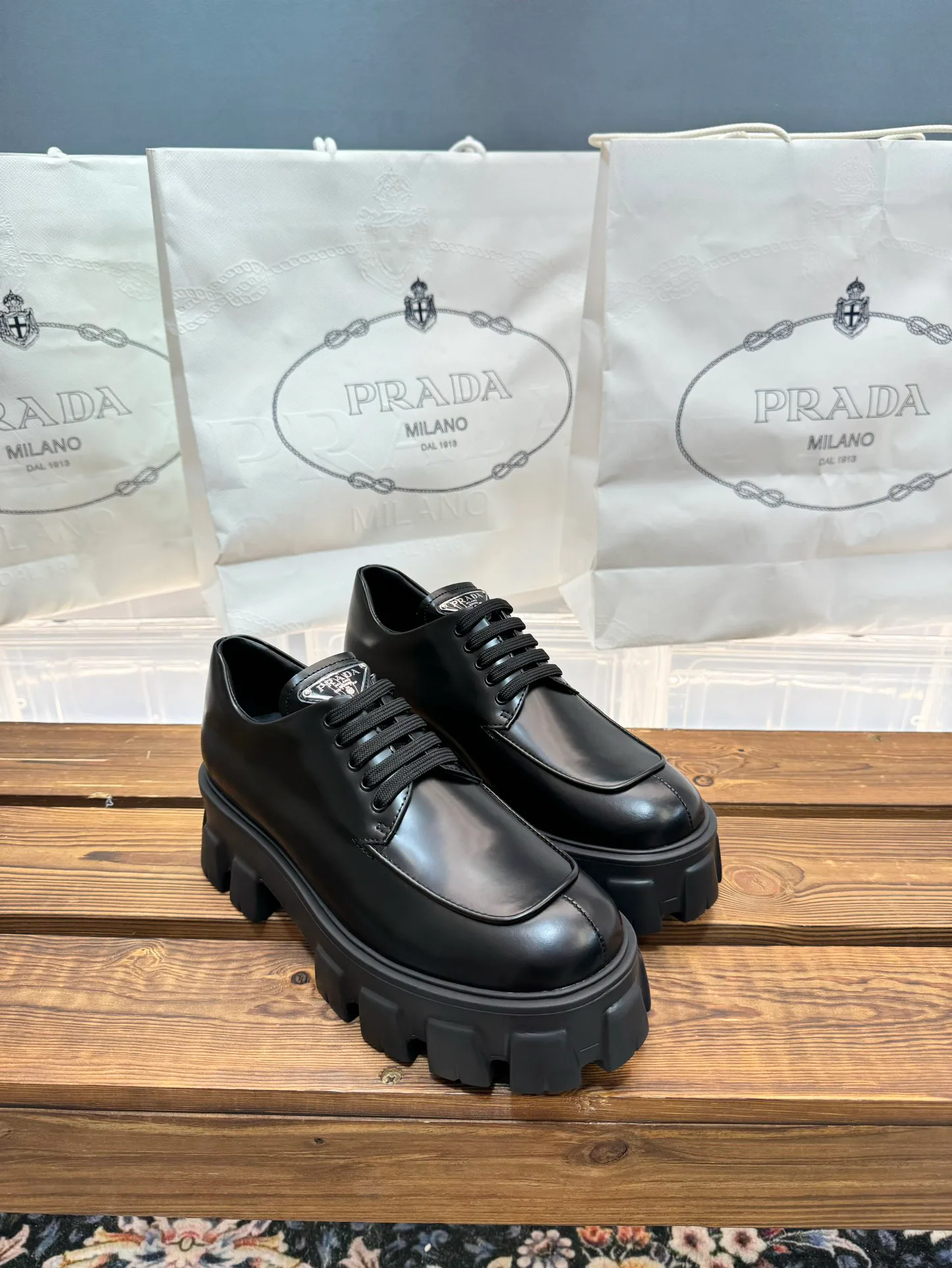 Лоферы Женские Prada 137599