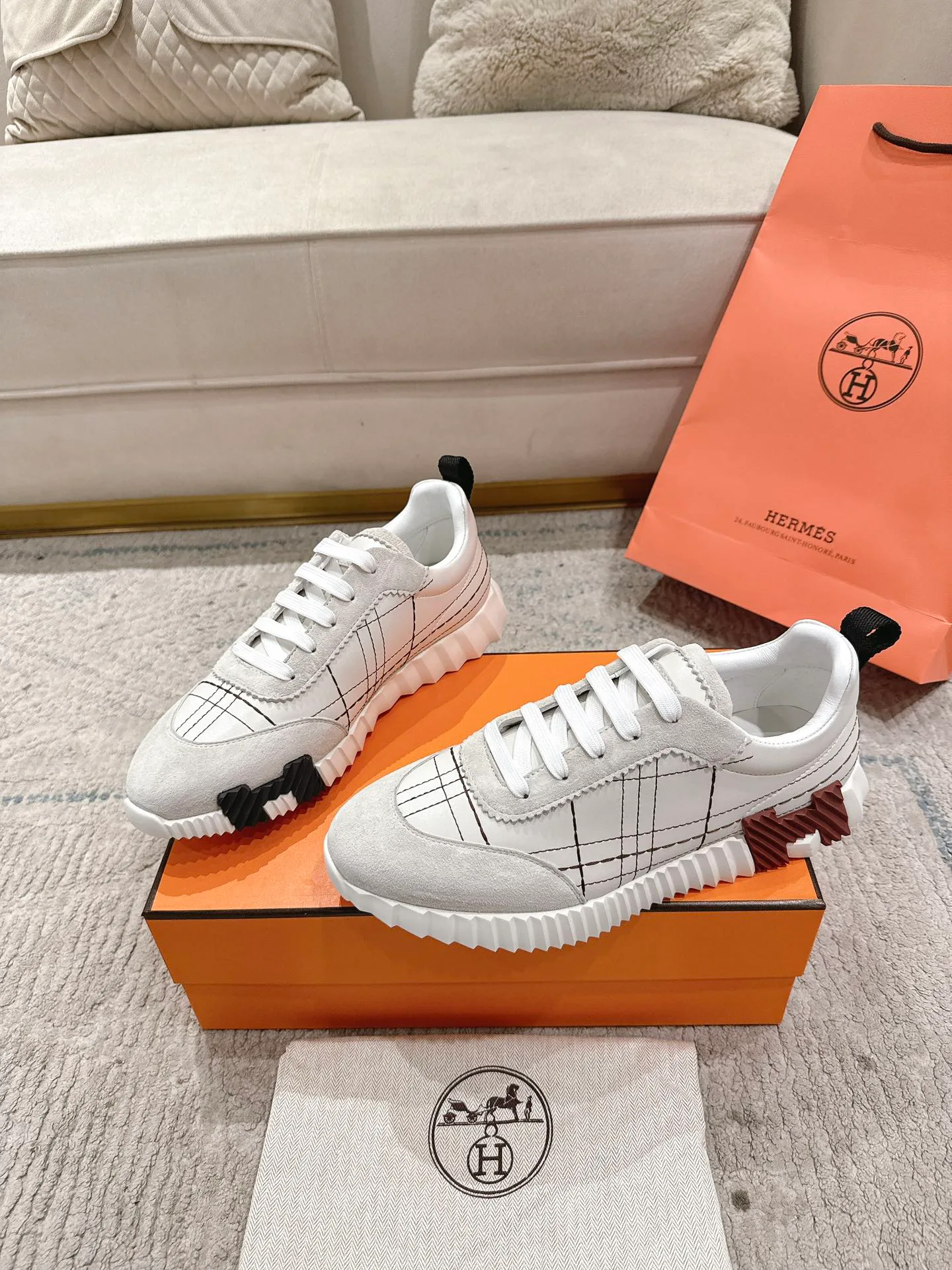 Кроссовки Женские Hermes 11738665