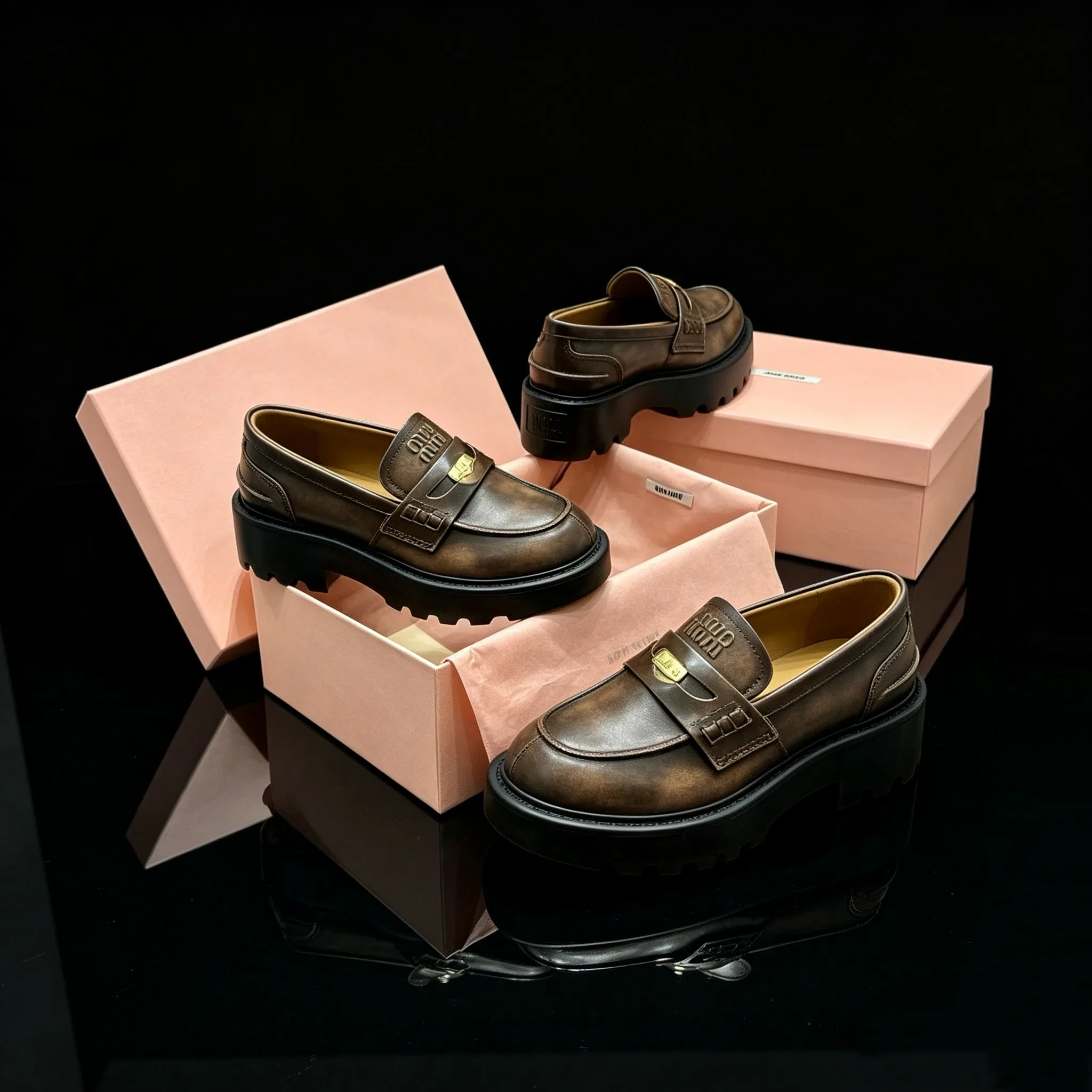Лоферы И Мокасины Женские Miu Miu 18703356