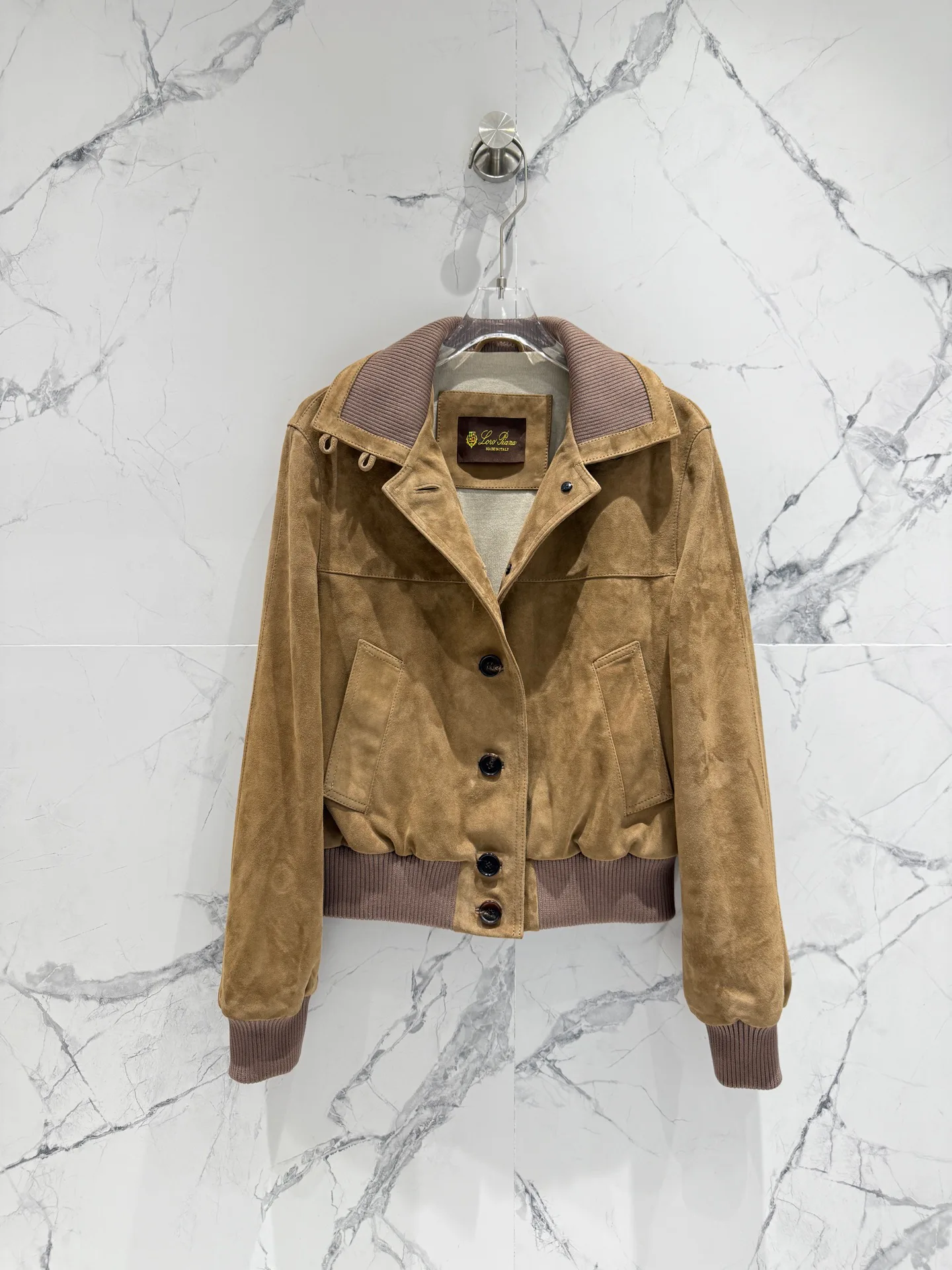 Кожаные Куртки И Дублёнки Женские Loro Piana 12717827