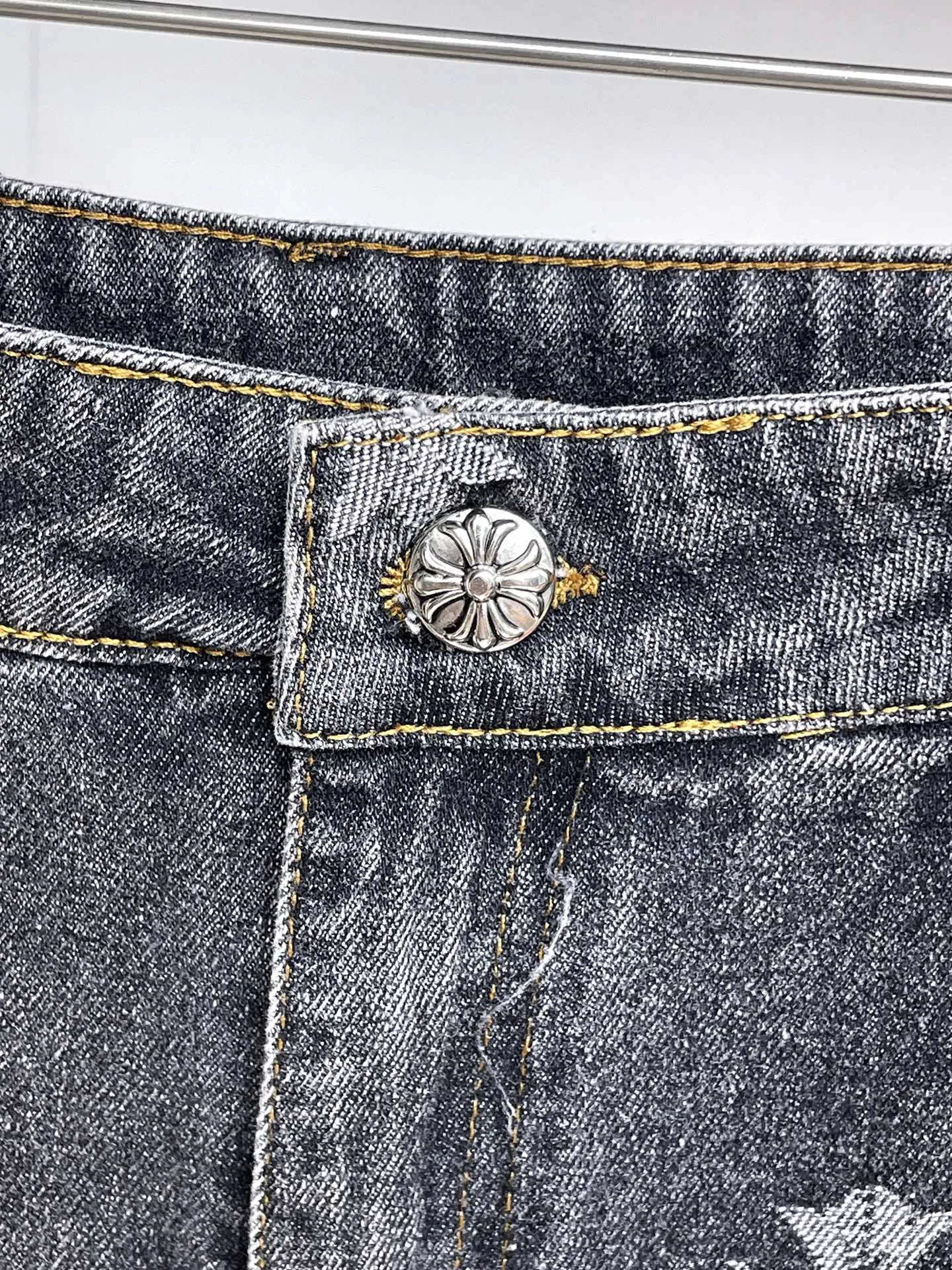 Джинсы Мужские Chrome Hearts 18345659