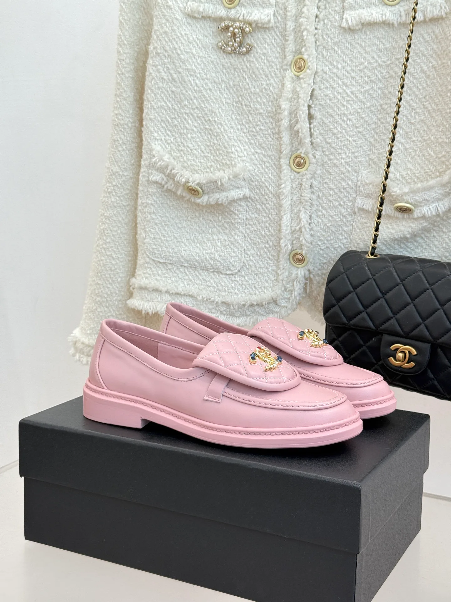 Лоферы И Мокасины Женские Chanel 17336063