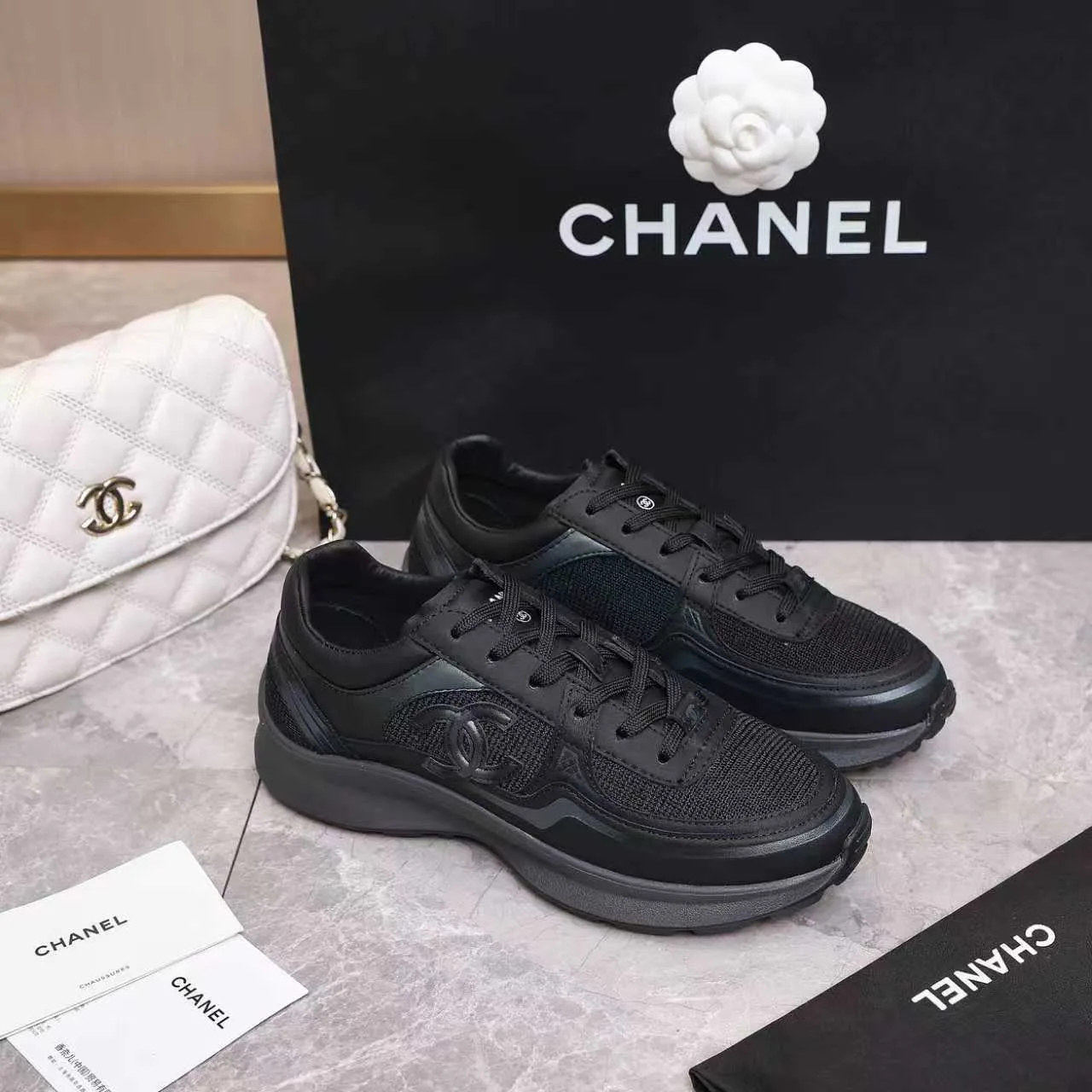 Кроссовки Женские Chanel 10515979