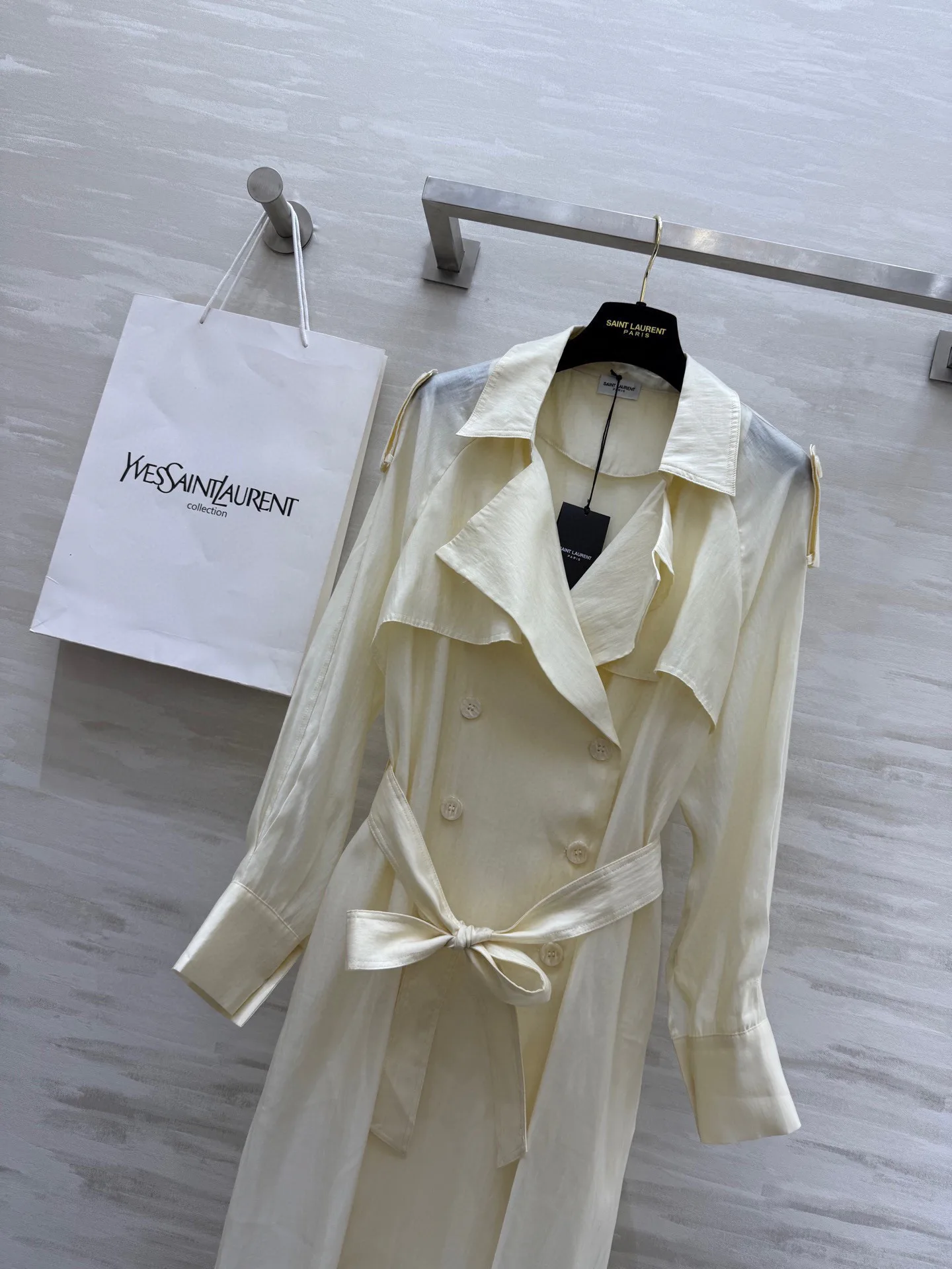 Тренчи Женские Saint Laurent 9670040