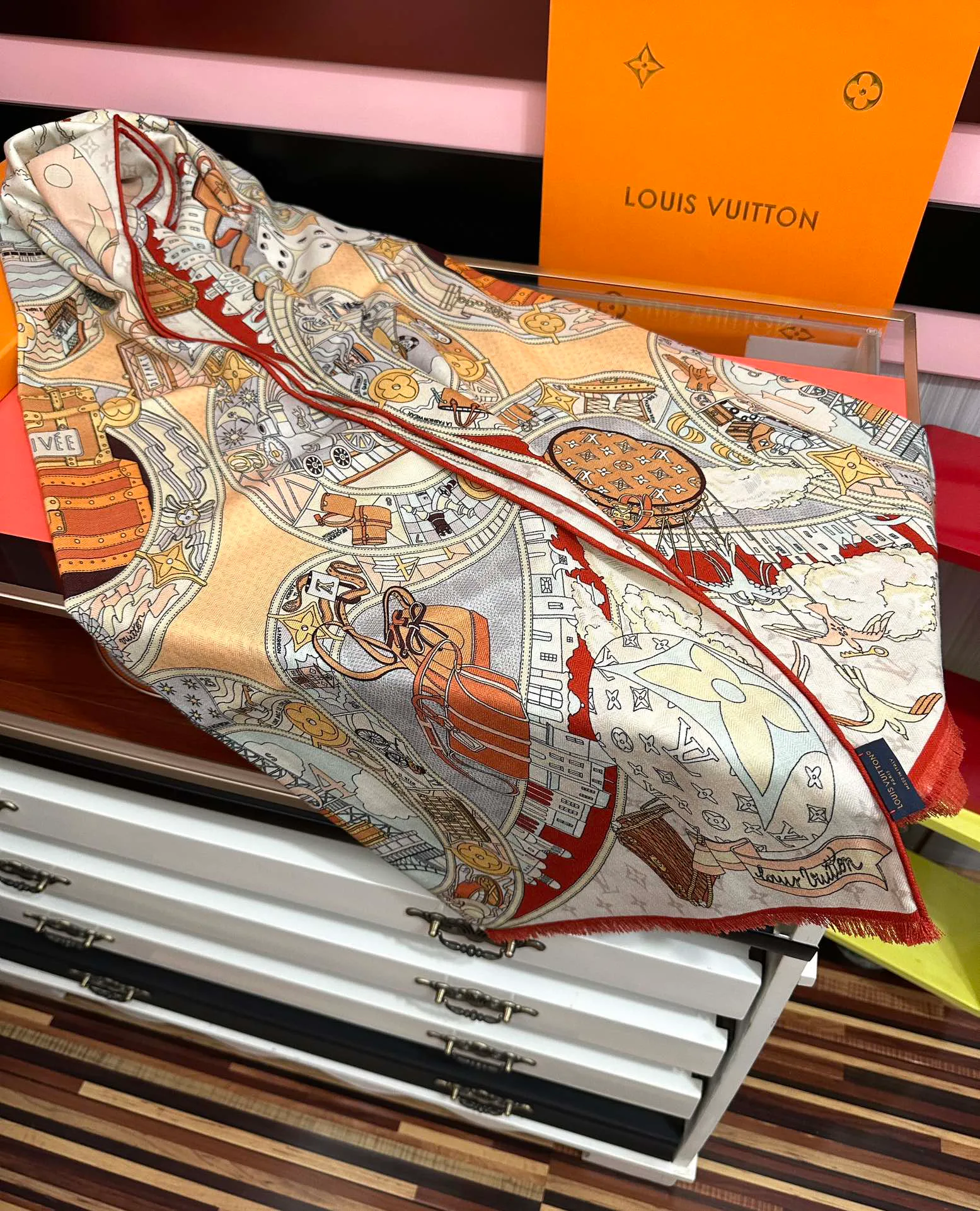 Шарфы Louis Vuitton 1490181