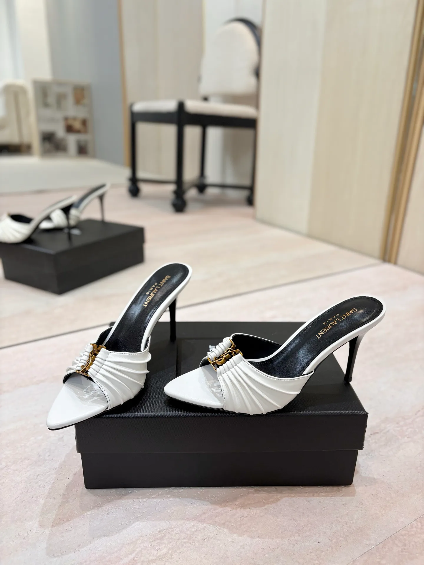 Мюли И Сабо Женские Saint Laurent 17476057