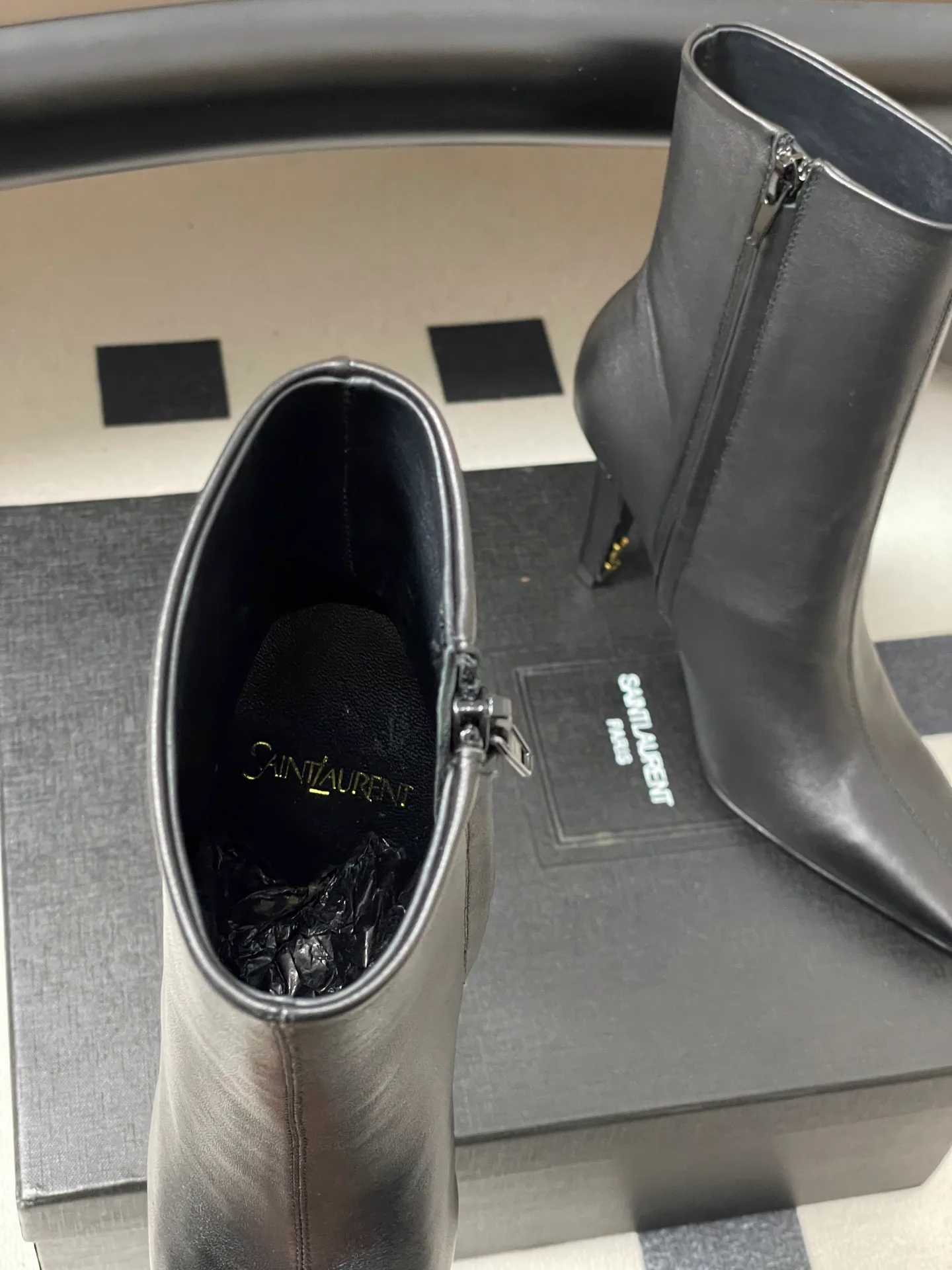 Ботильоны Женские Saint Laurent 300646