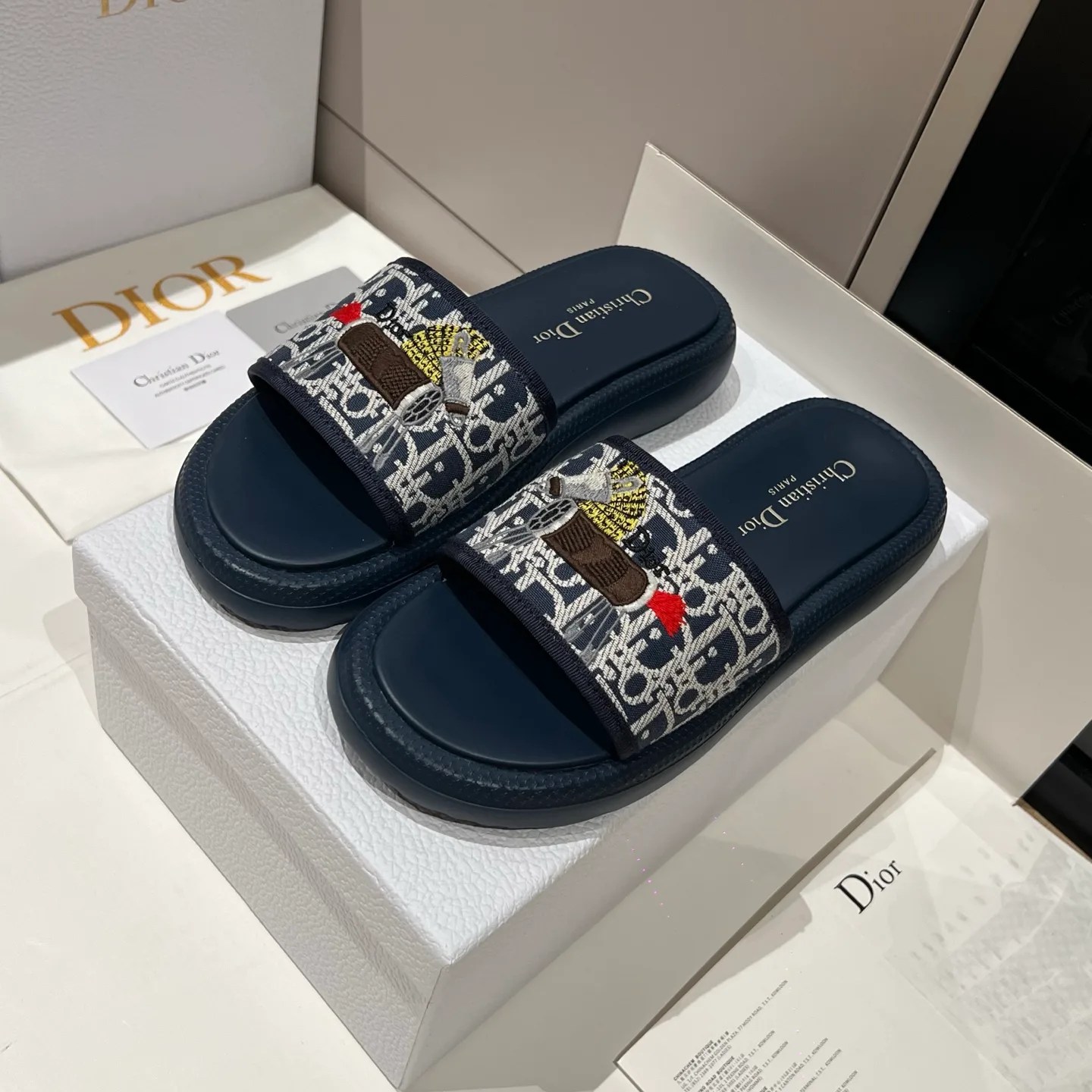 Шлепанцы Женские Christian Dior 12948704