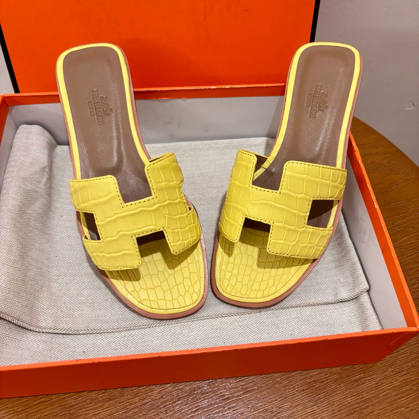 Шлепанцы Женские Hermes 4503983