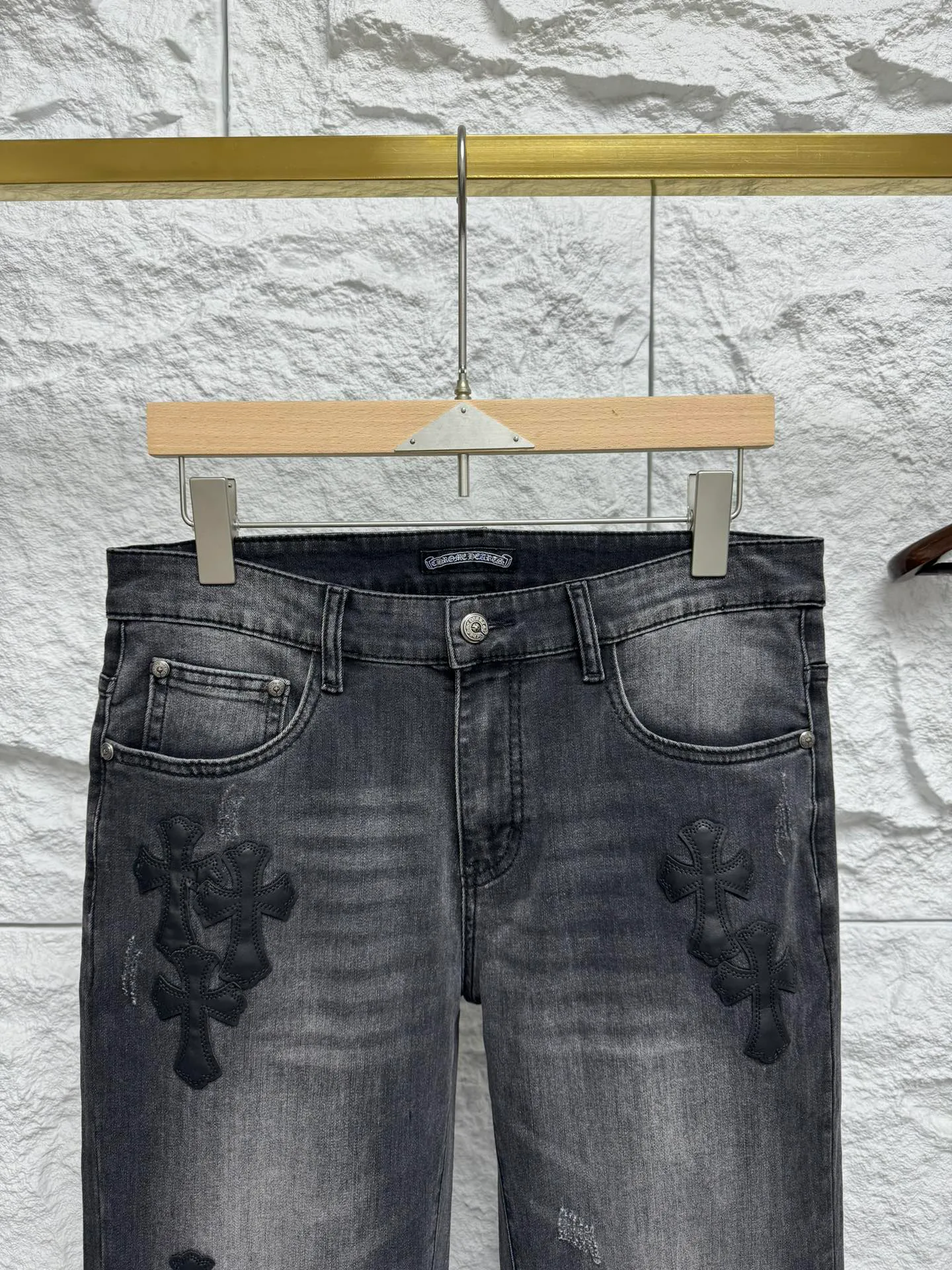 Джинсы Женские Chrome Hearts 10786456