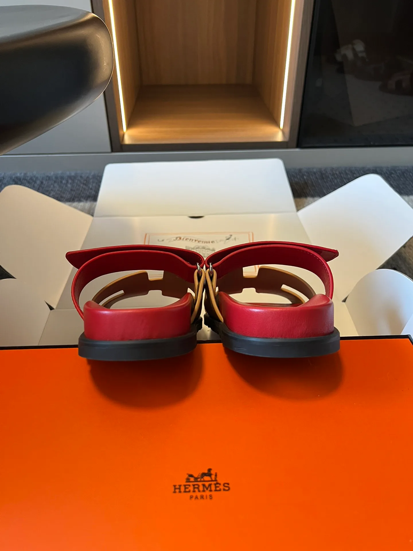 Шлепанцы Женские Hermes 12777638