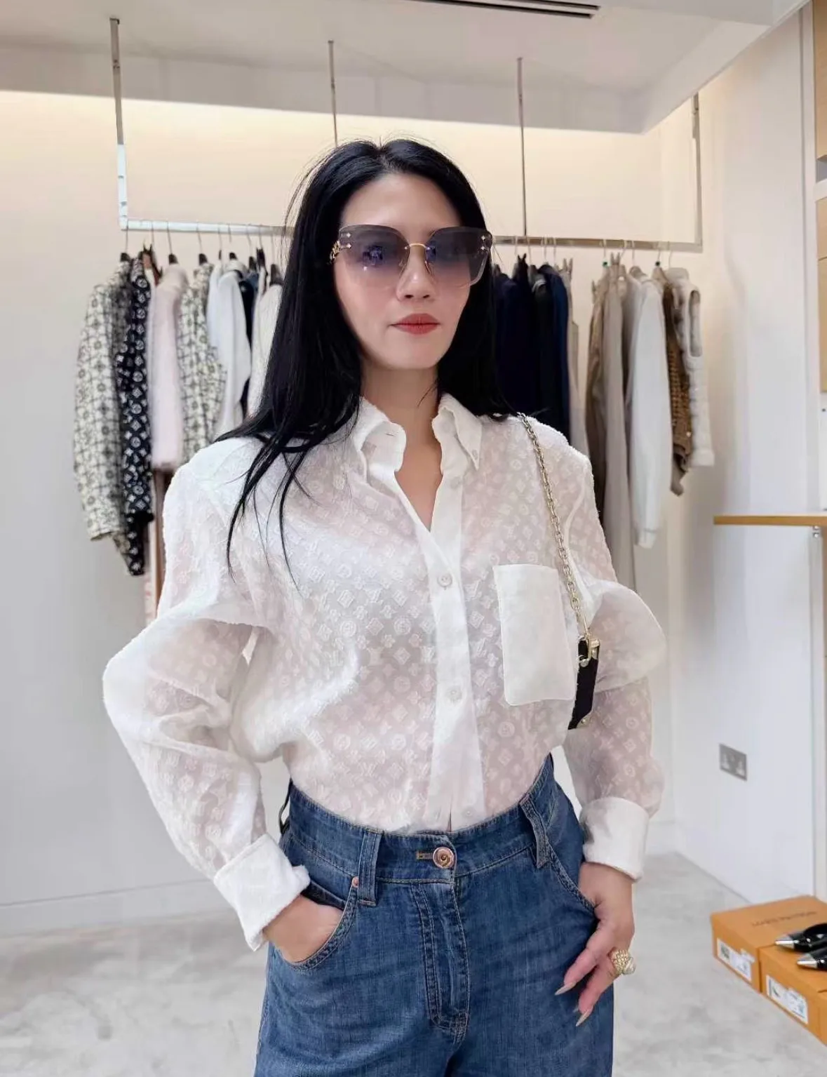 Рубашки Женские Louis Vuitton 18044598