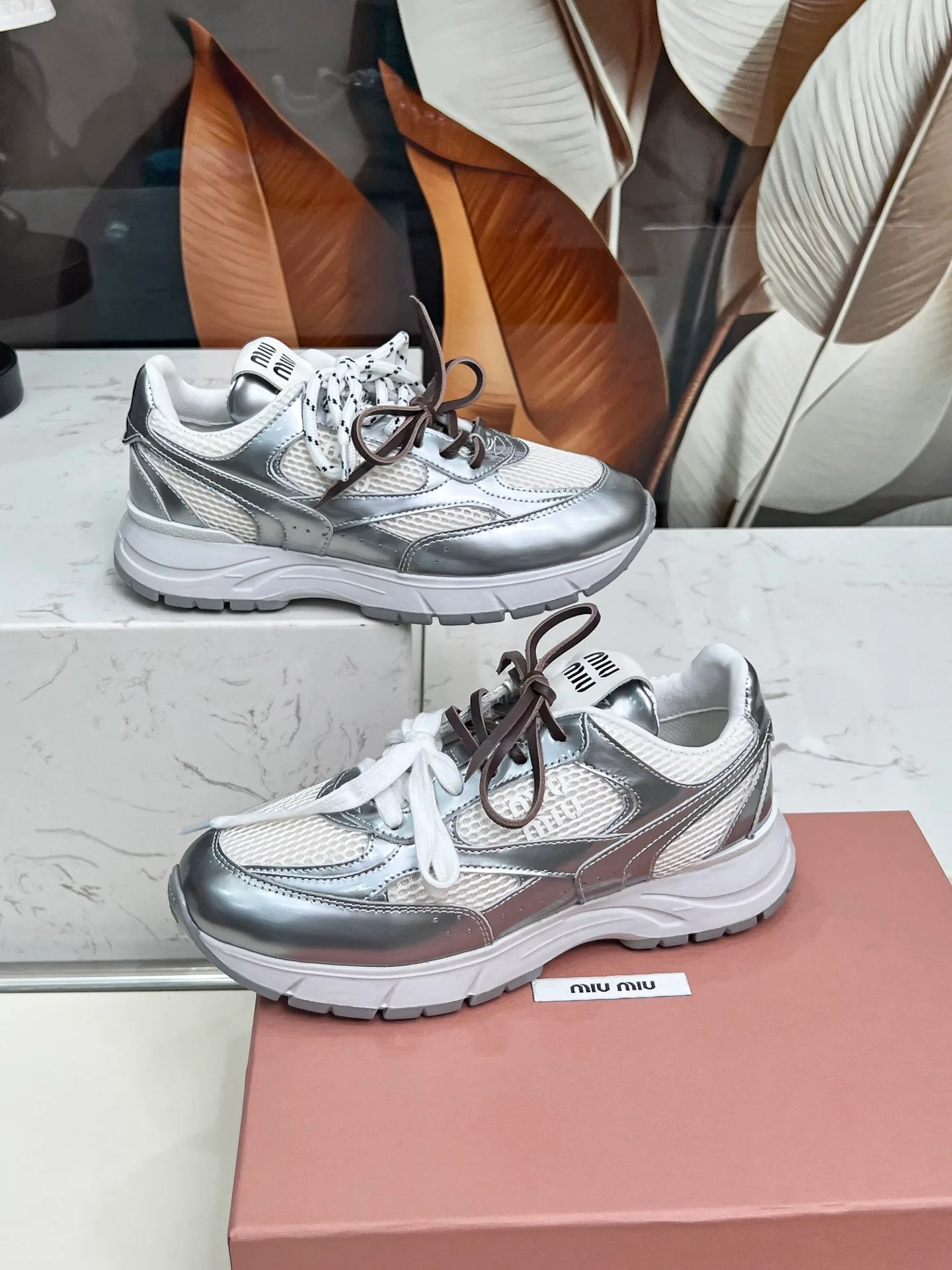 Кроссовки Женские Miu Miu 208996