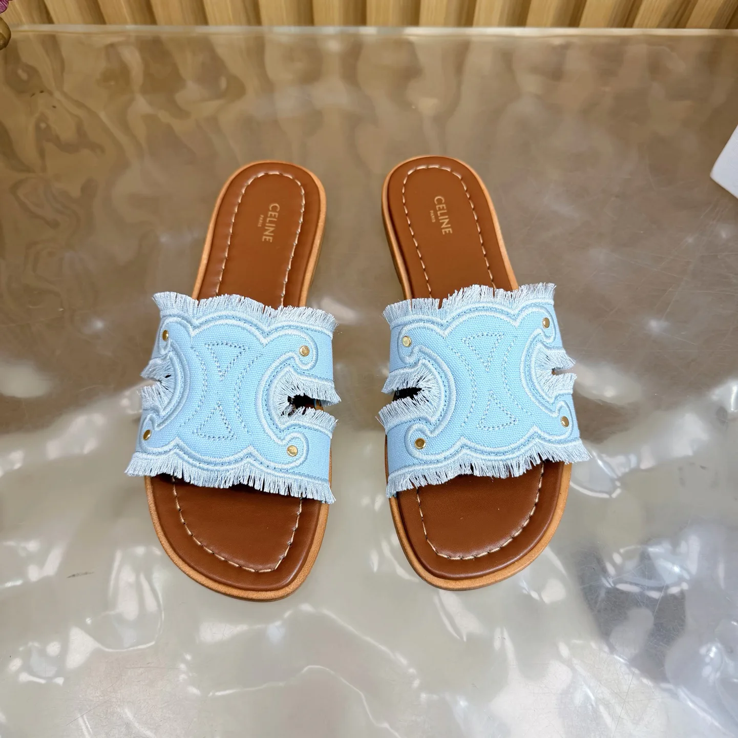 Шлепанцы Женские Celine 12245022