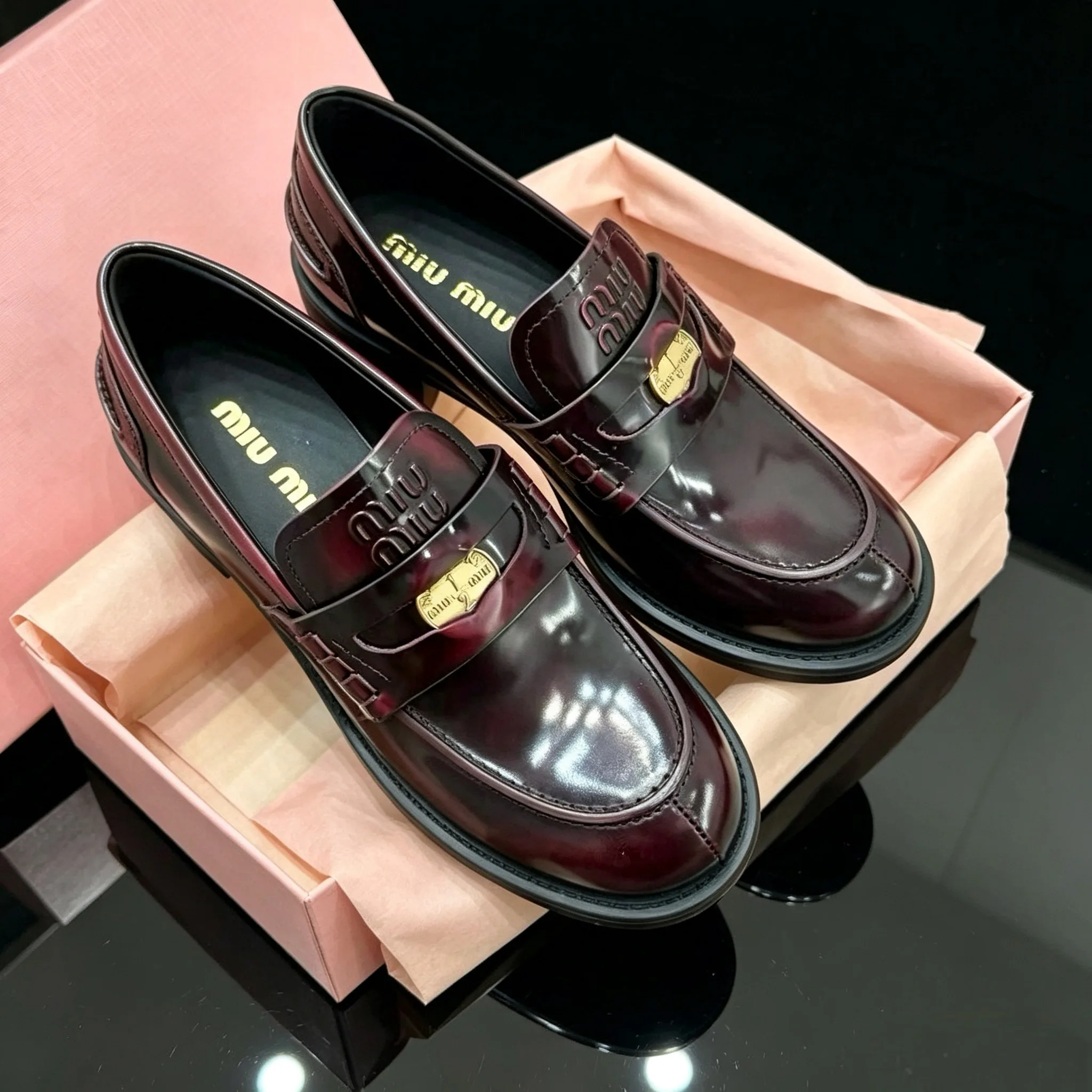 Лоферы И Мокасины Женские Miu Miu 18703350