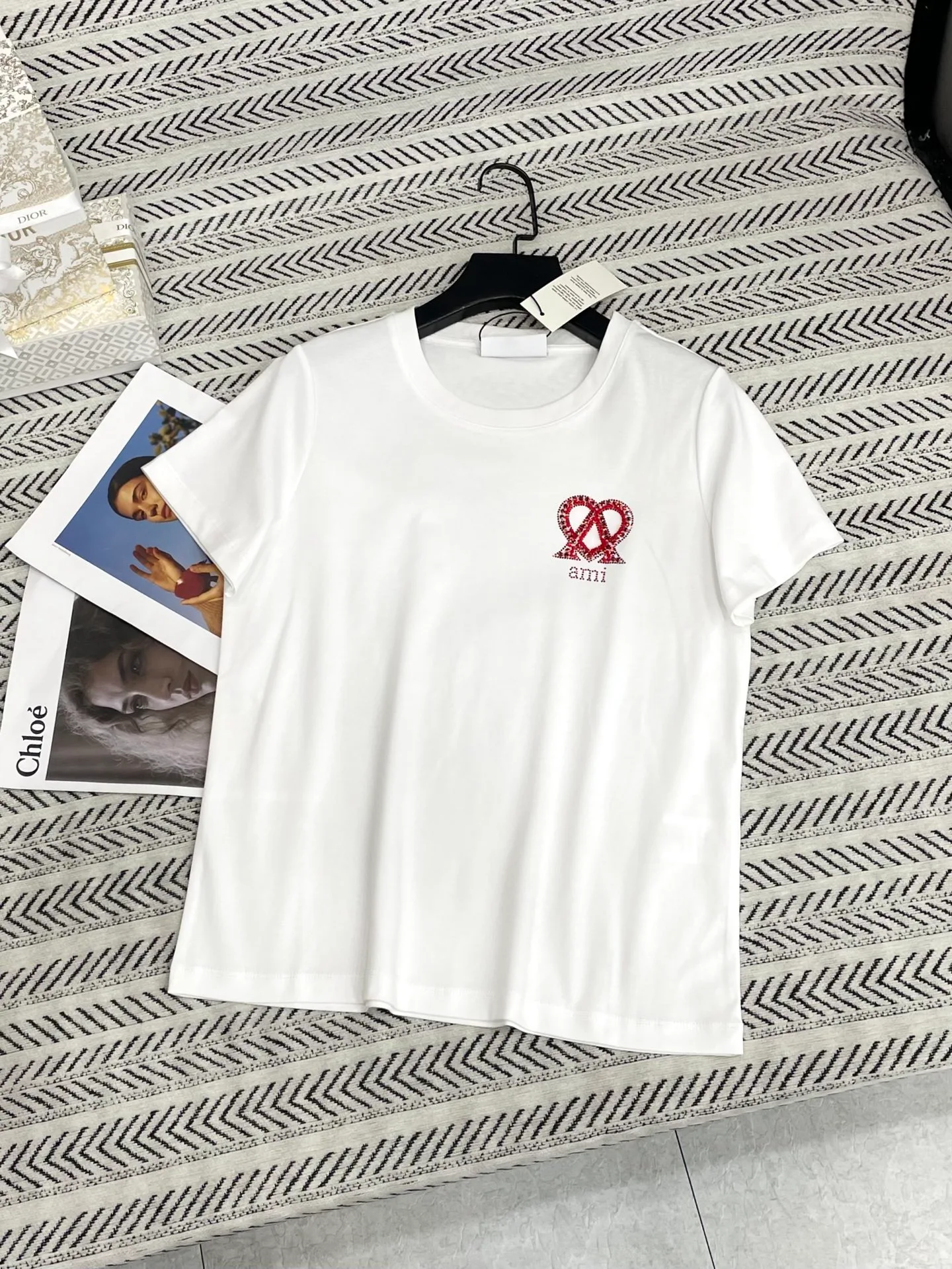 Футболки Женские Ami Paris 4689456