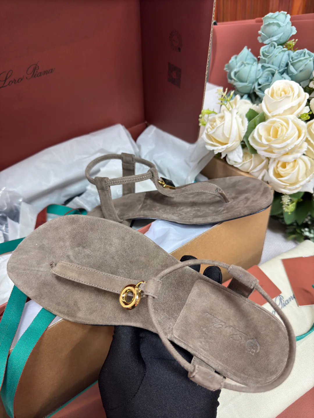 Сандалии Женские Loro Piana 11056