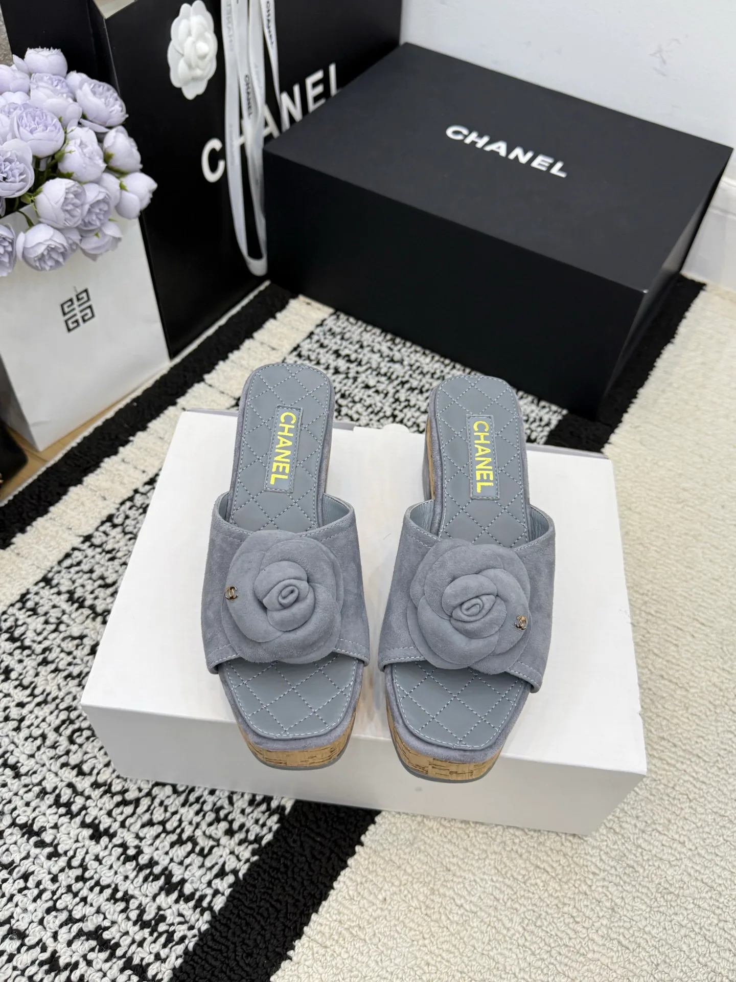 Босоножки Женские Chanel 1224414