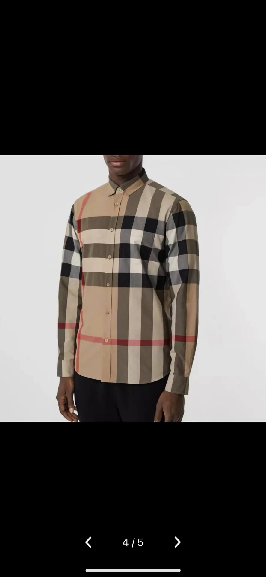Рубашки Мужские Burberry 17967412
