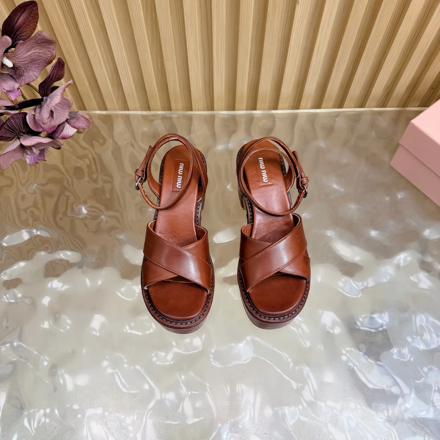 Босоножки Женские Miu Miu 11203256