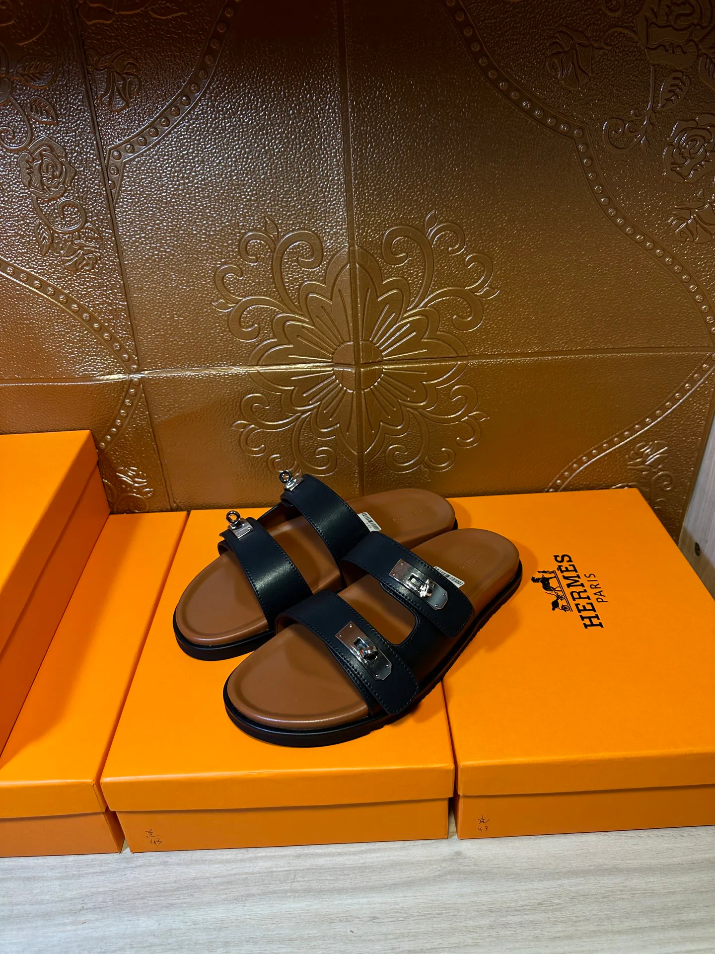 Шлепанцы Женские Hermes 433914