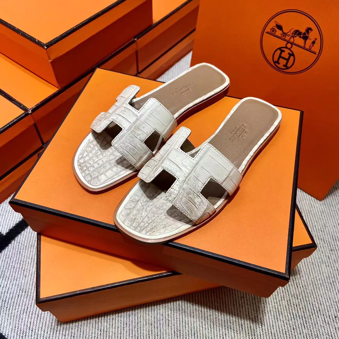 Шлепанцы Женские Hermes 4340569