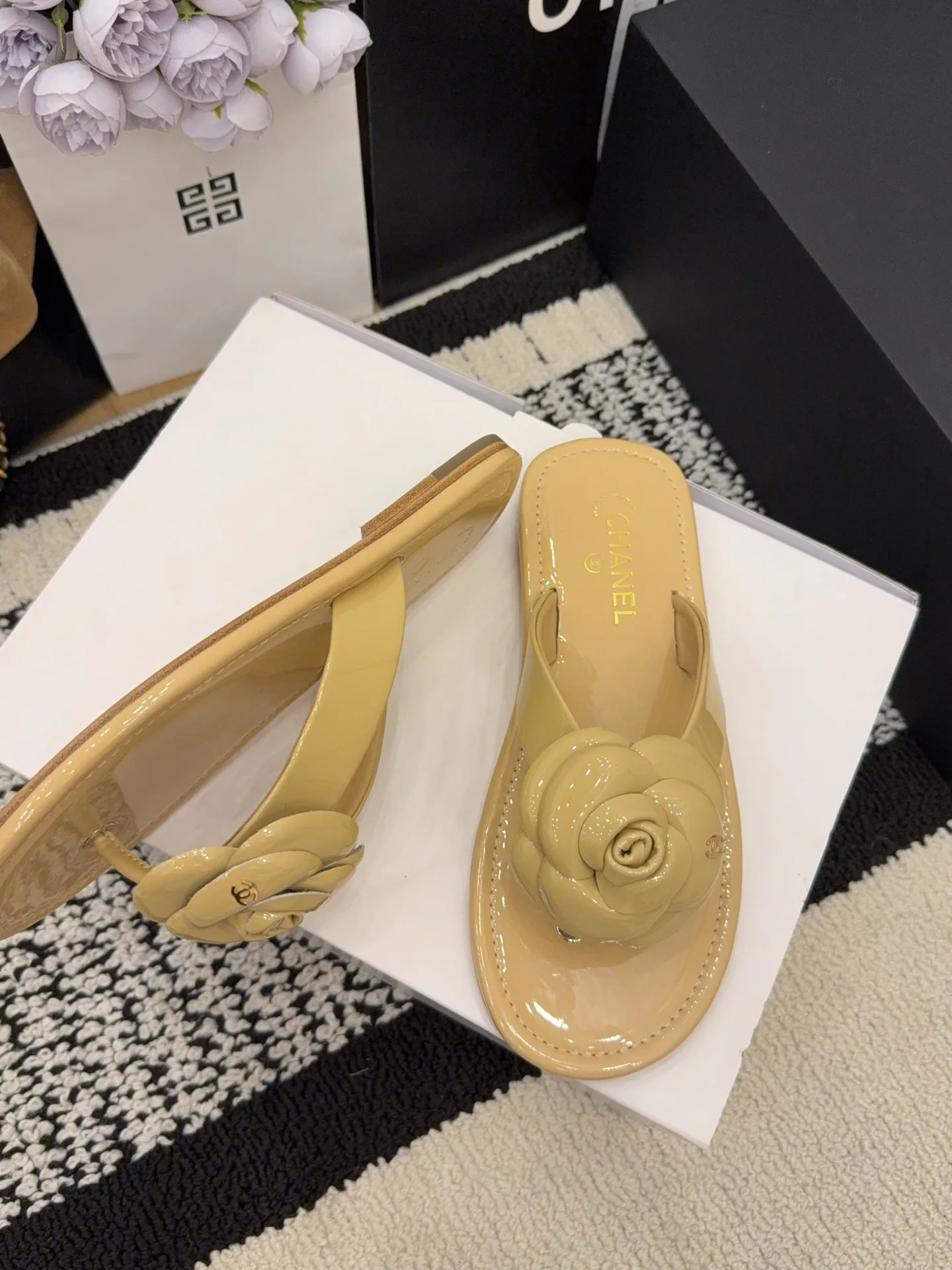 Шлепанцы Женские Chanel 403354