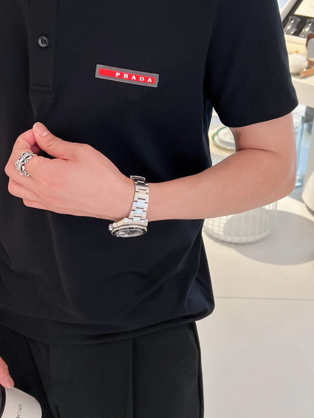 Рубашки Мужские Prada 17348993