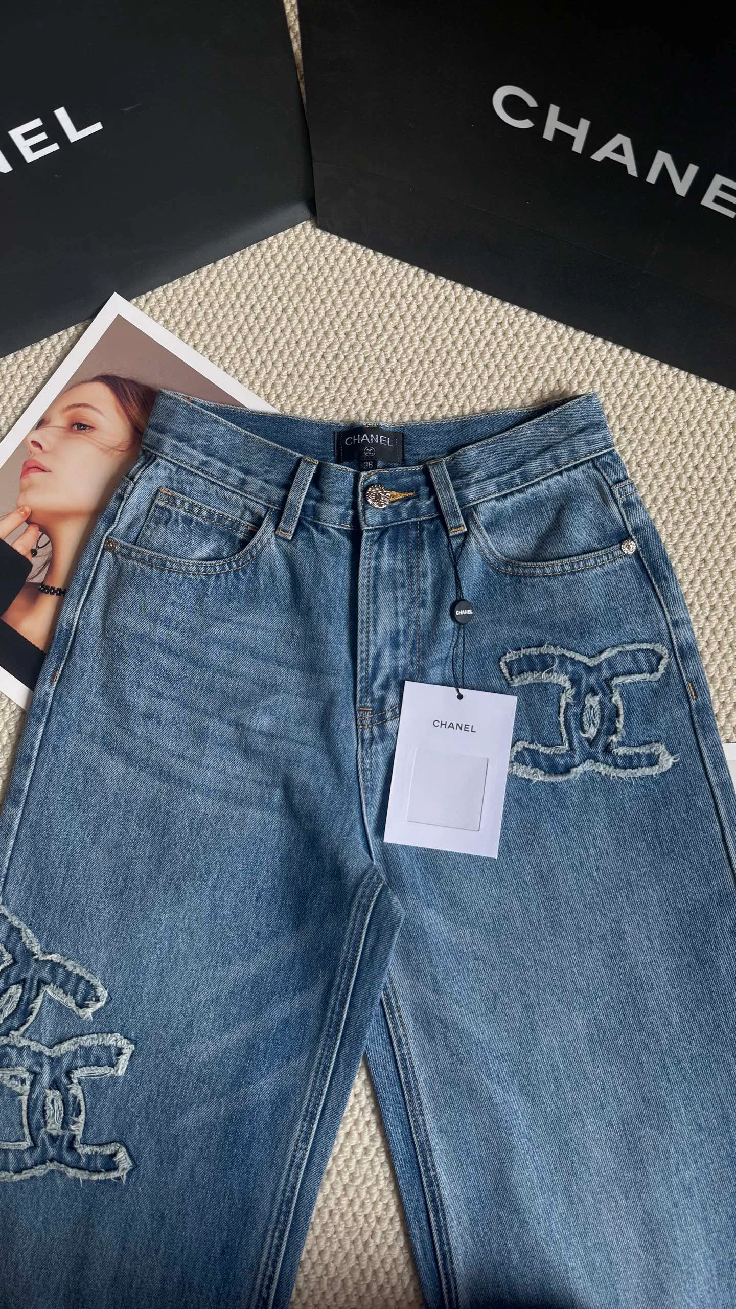 Джинсы Женские Chanel 12214714