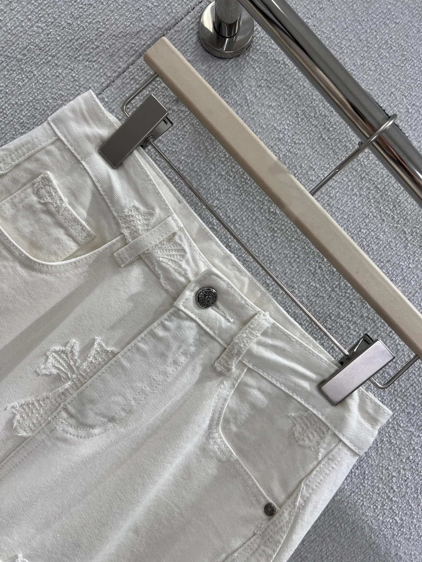 Джинсы Женские Chrome Hearts 4275824