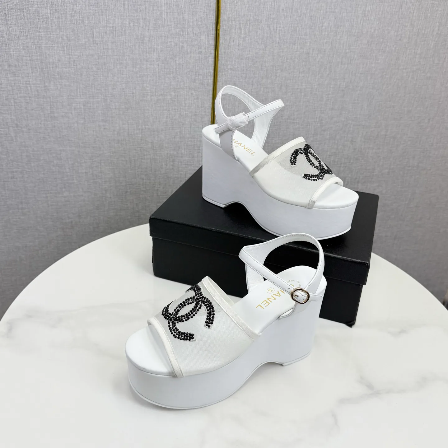 Босоножки Женские Chanel 5163215